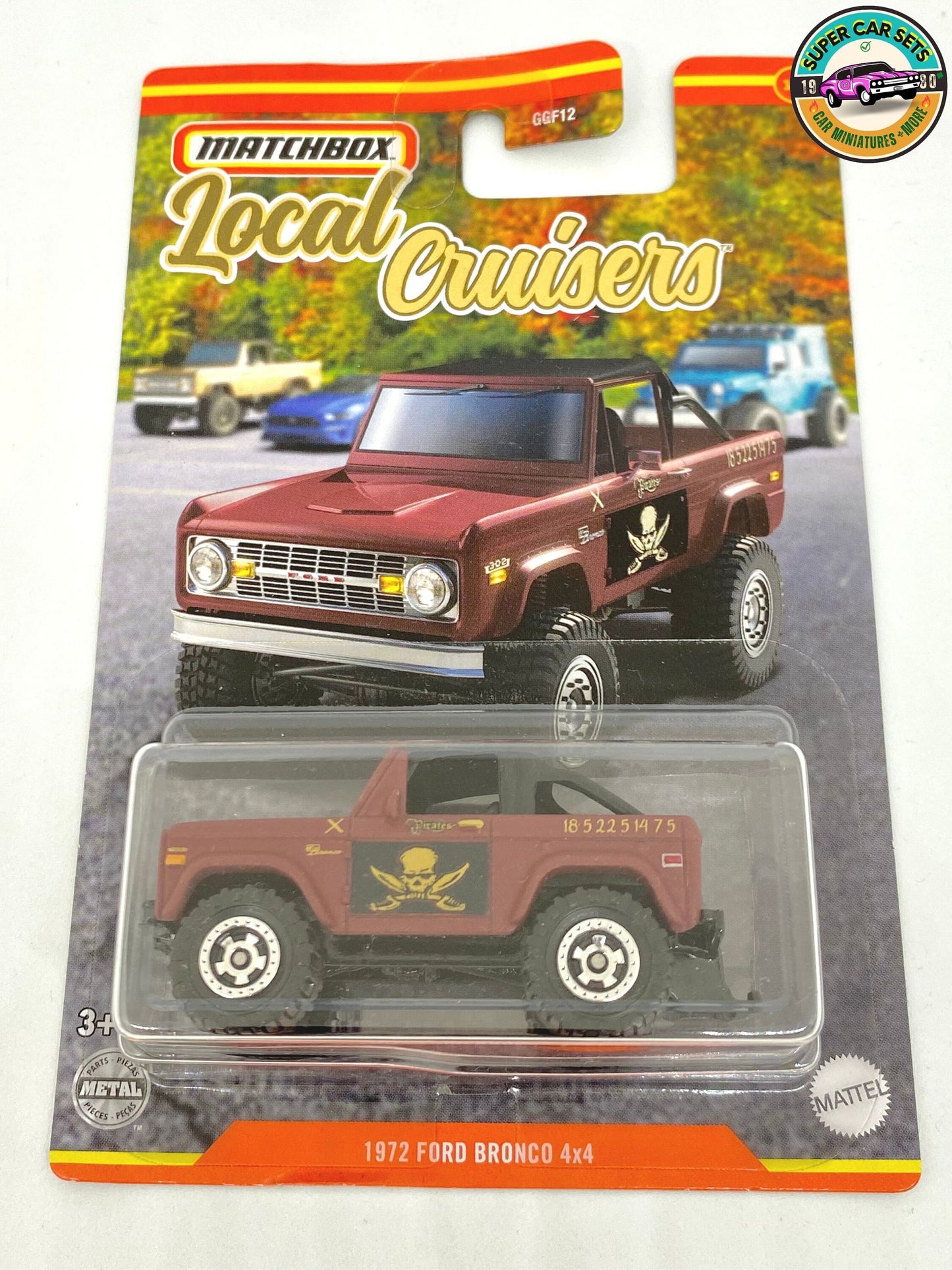 6 Local Cruisers-Autos im Set von Matchbox