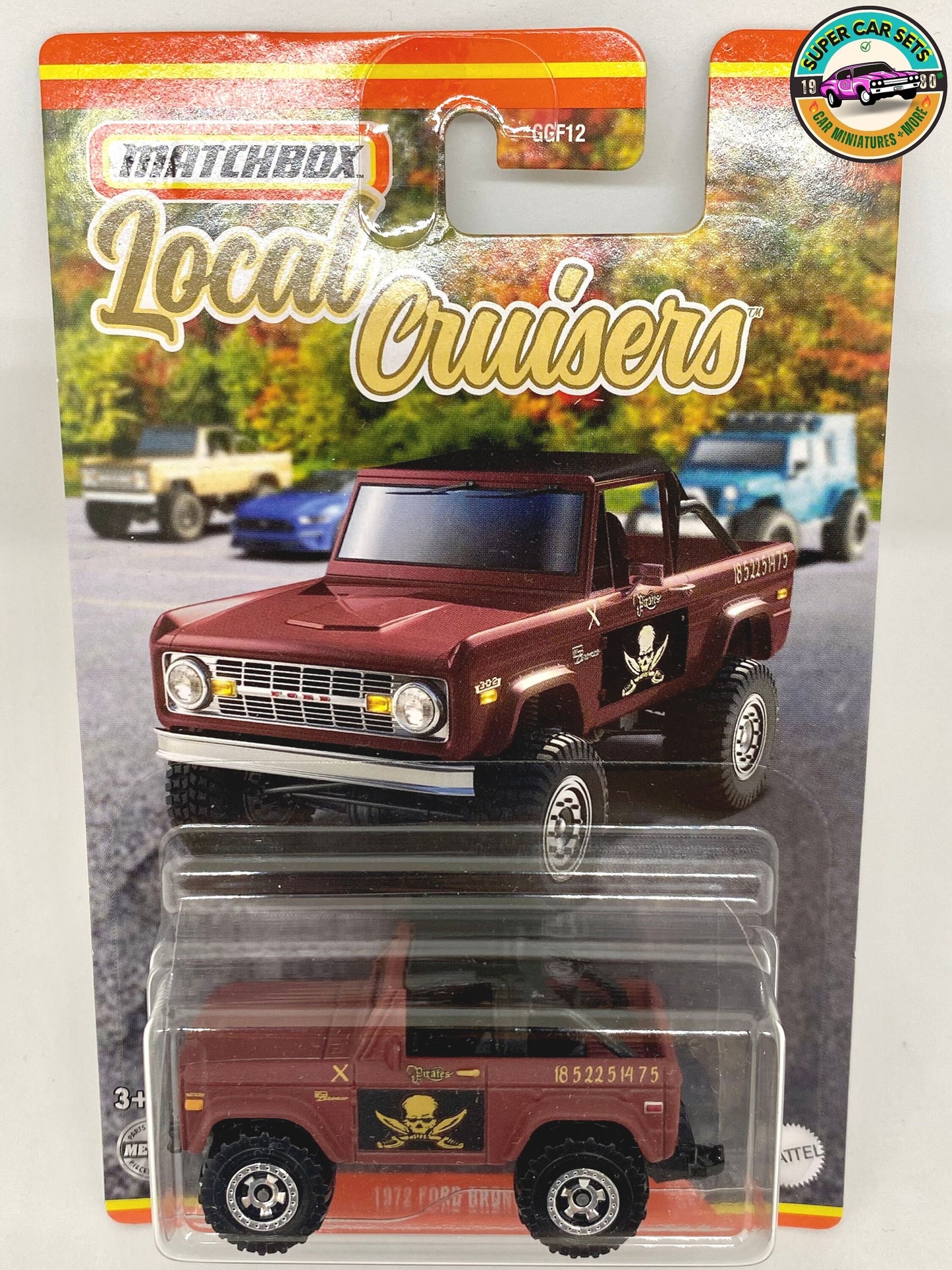 6 Local Cruisers cars Set from Matchbox