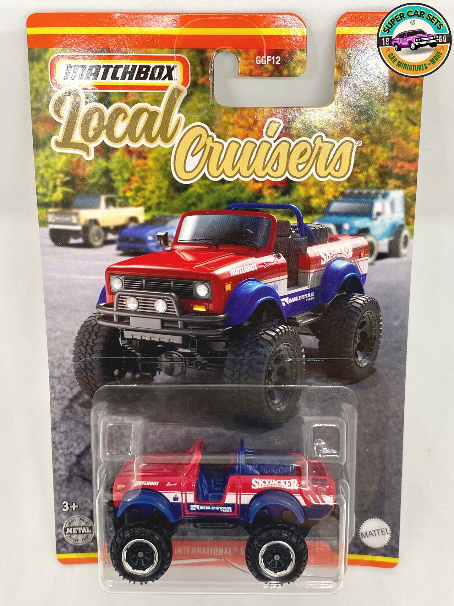 6 Local Cruisers-Autos im Set von Matchbox