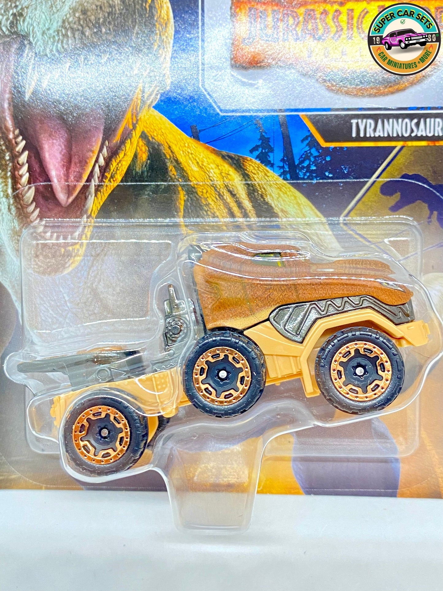 Jurassic World Tyrannosaurus Rex - Hot Wheels Personnages Voitures