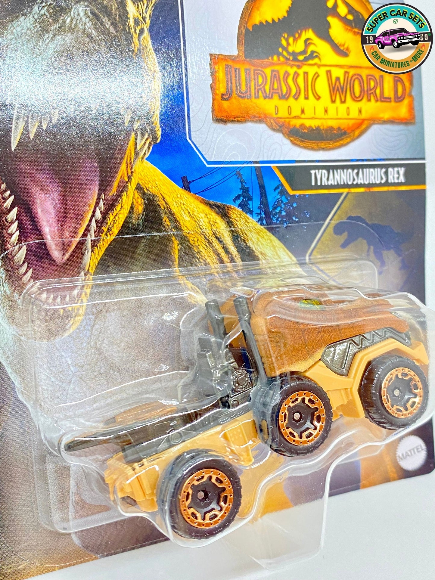 Jurassic World Tyrannosaurus Rex - Hot Wheels Personnages Voitures