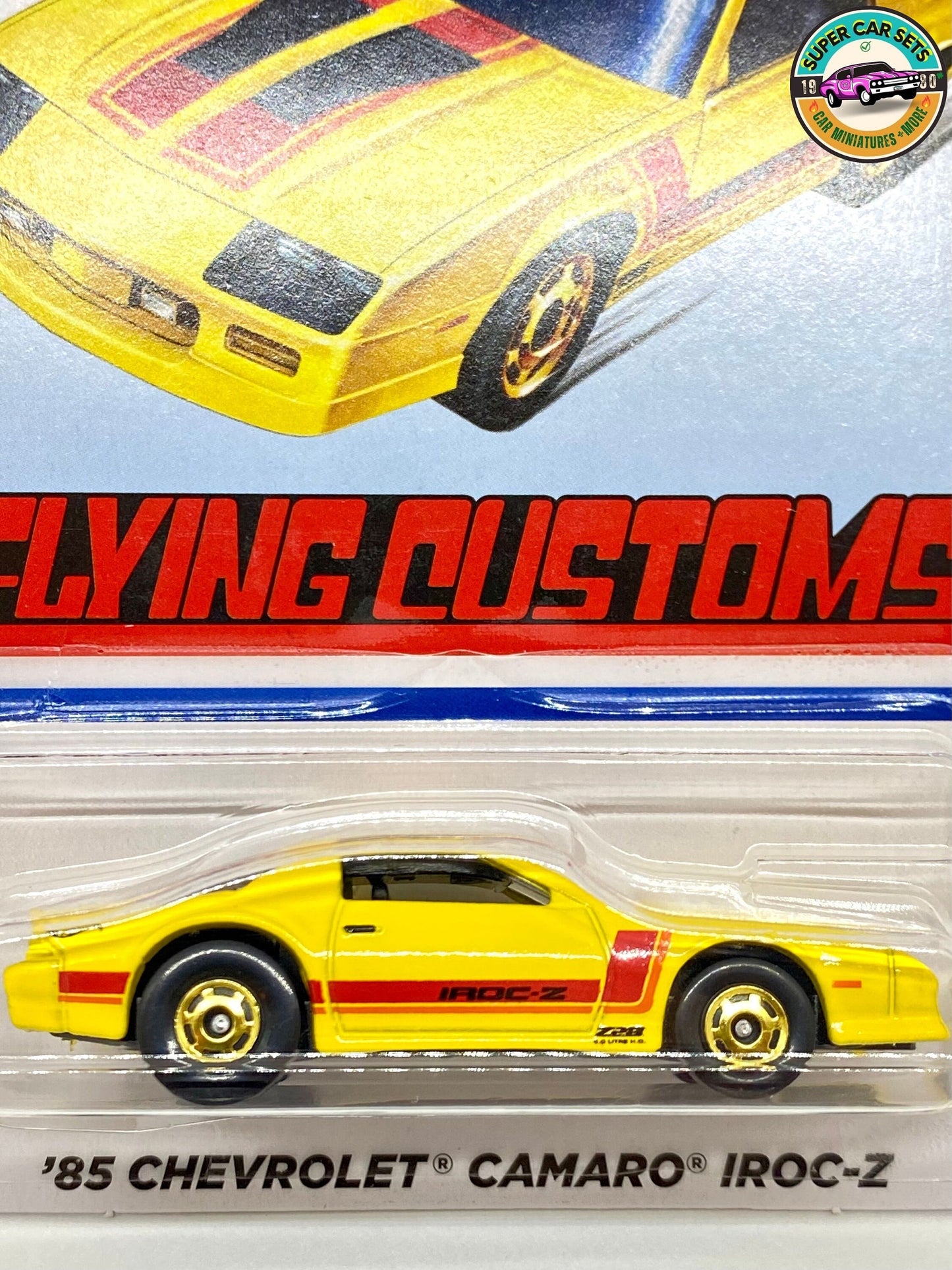 Hot Wheels Flying Customs '85 Chevrolet Camaro IROC-Z