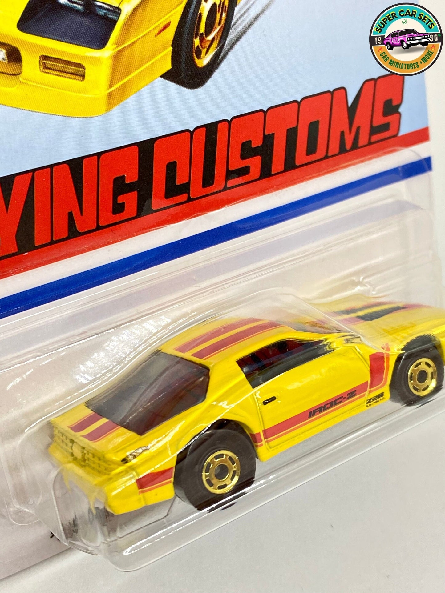 Hot Wheels Flying Customs ’85 Chevrolet Camaro IROC-Z