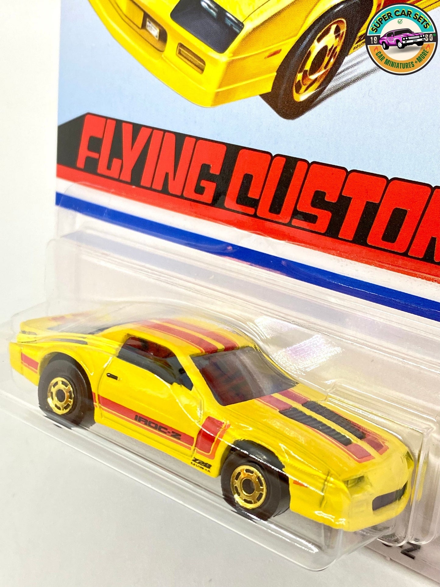 Hot Wheels Flying Customs ’85 Chevrolet Camaro IROC-Z