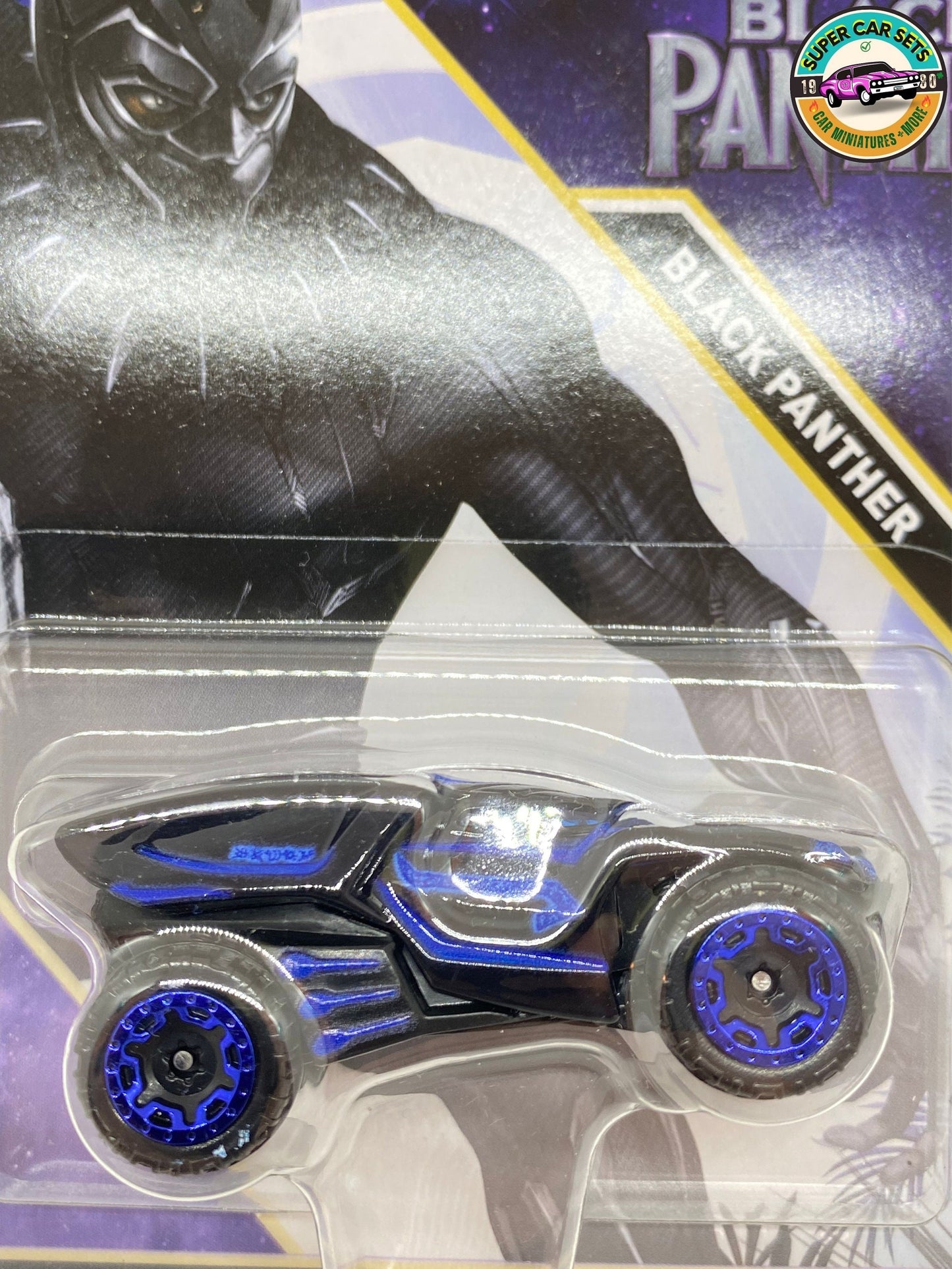 Black Panther - Marvel - Voitures de personnages Hot Wheels