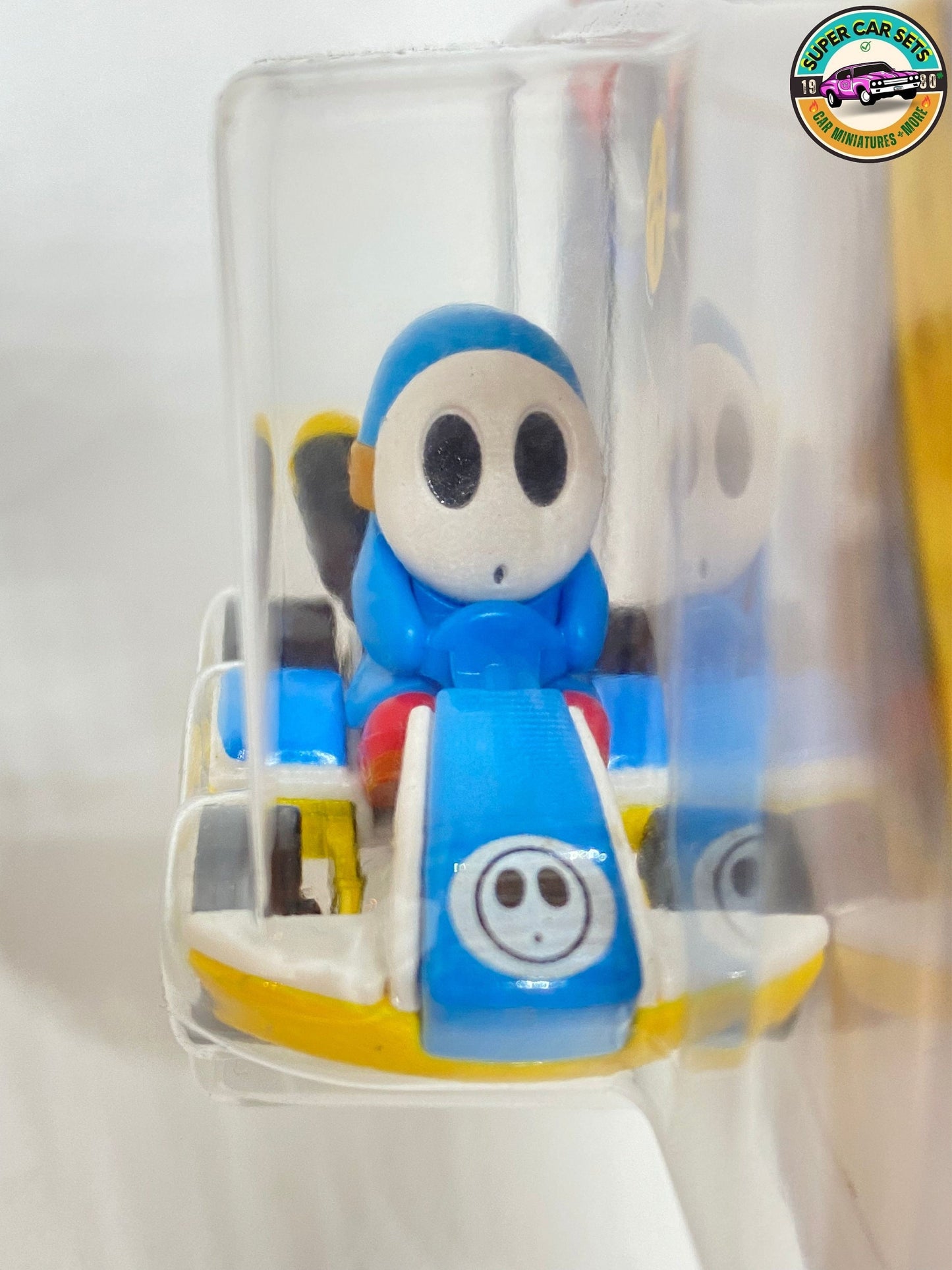 Light-Blue Shy Guy - Standard Kart - Mario Kart Hot Wheels