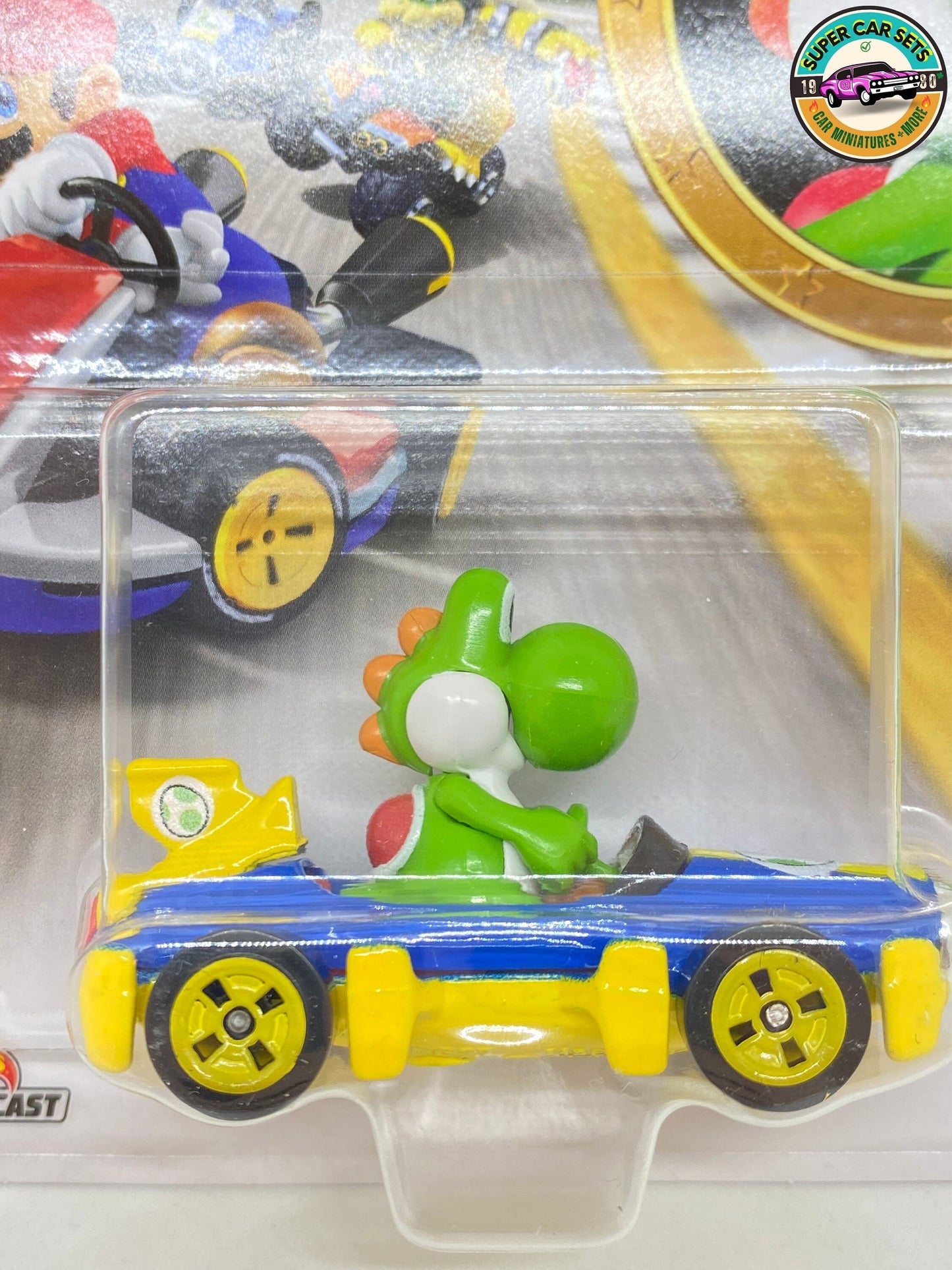 Yoshi - Mach 8 - Mario Kart Hot Wheels