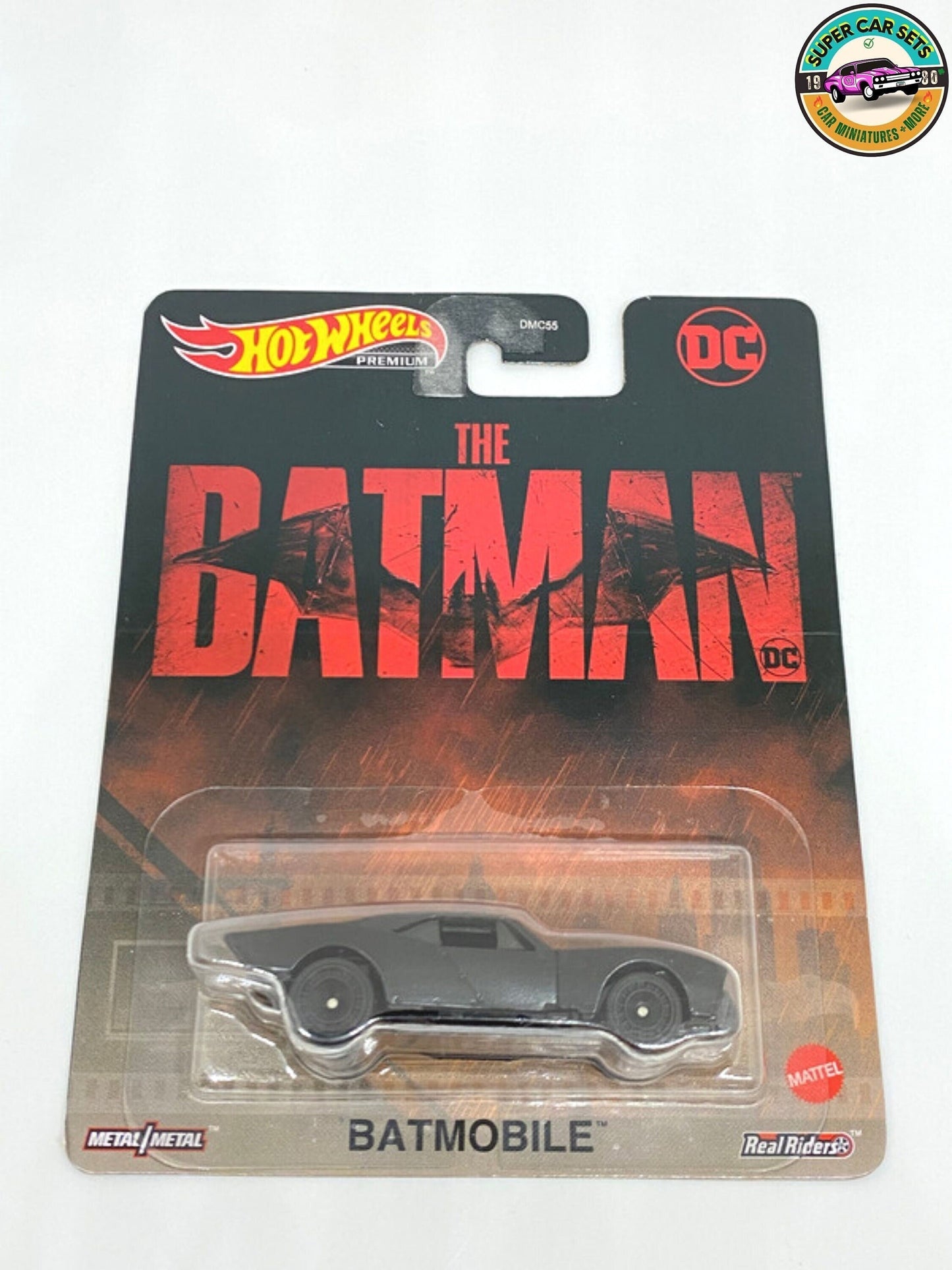 Le Batman - Batmobile DC réalisé par Hot Wheels Premium