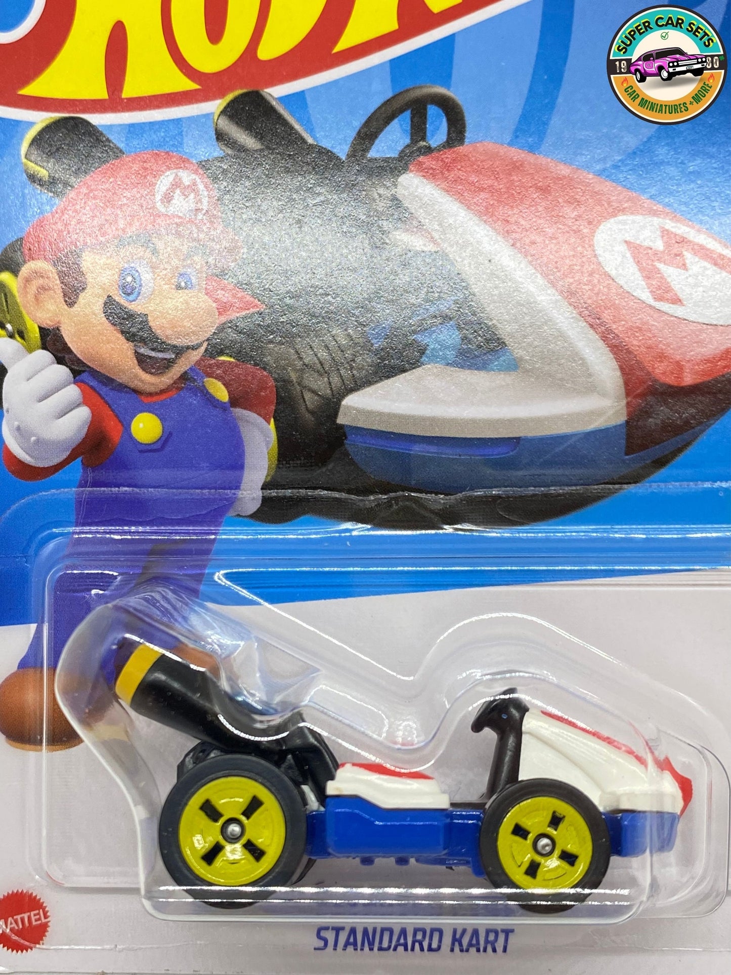 Hot Wheels Mario Standard Kart - Temps d'écran HW - 2023 (2/10)