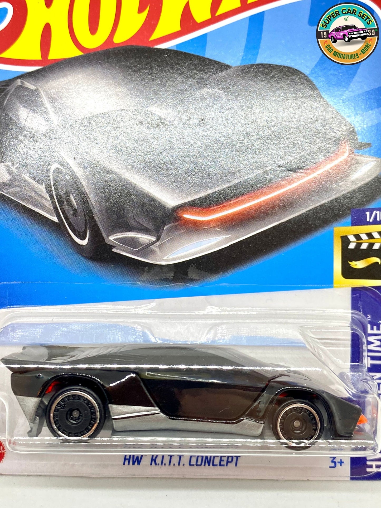 Hot Wheels Knight Rider HW KITT Concept - Temps d'écran HW - 2023 (1/10)