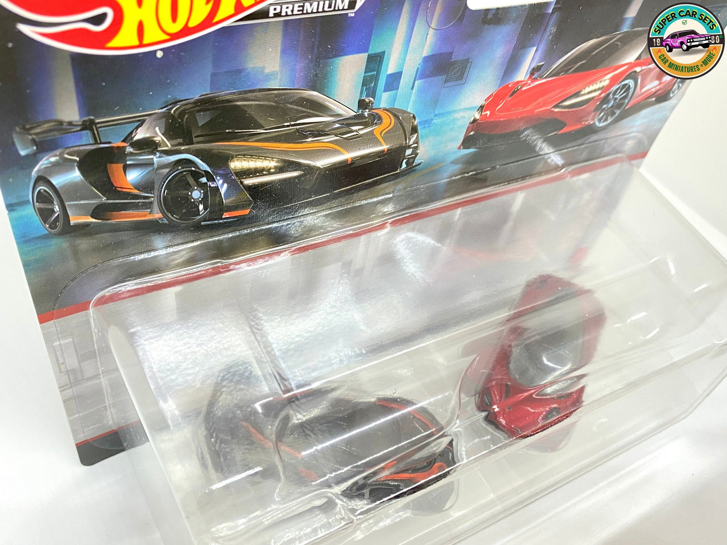 Pack de 2 voitures - McLaren Senna + McLaren 720S - Hot Wheels Premium Car Culture