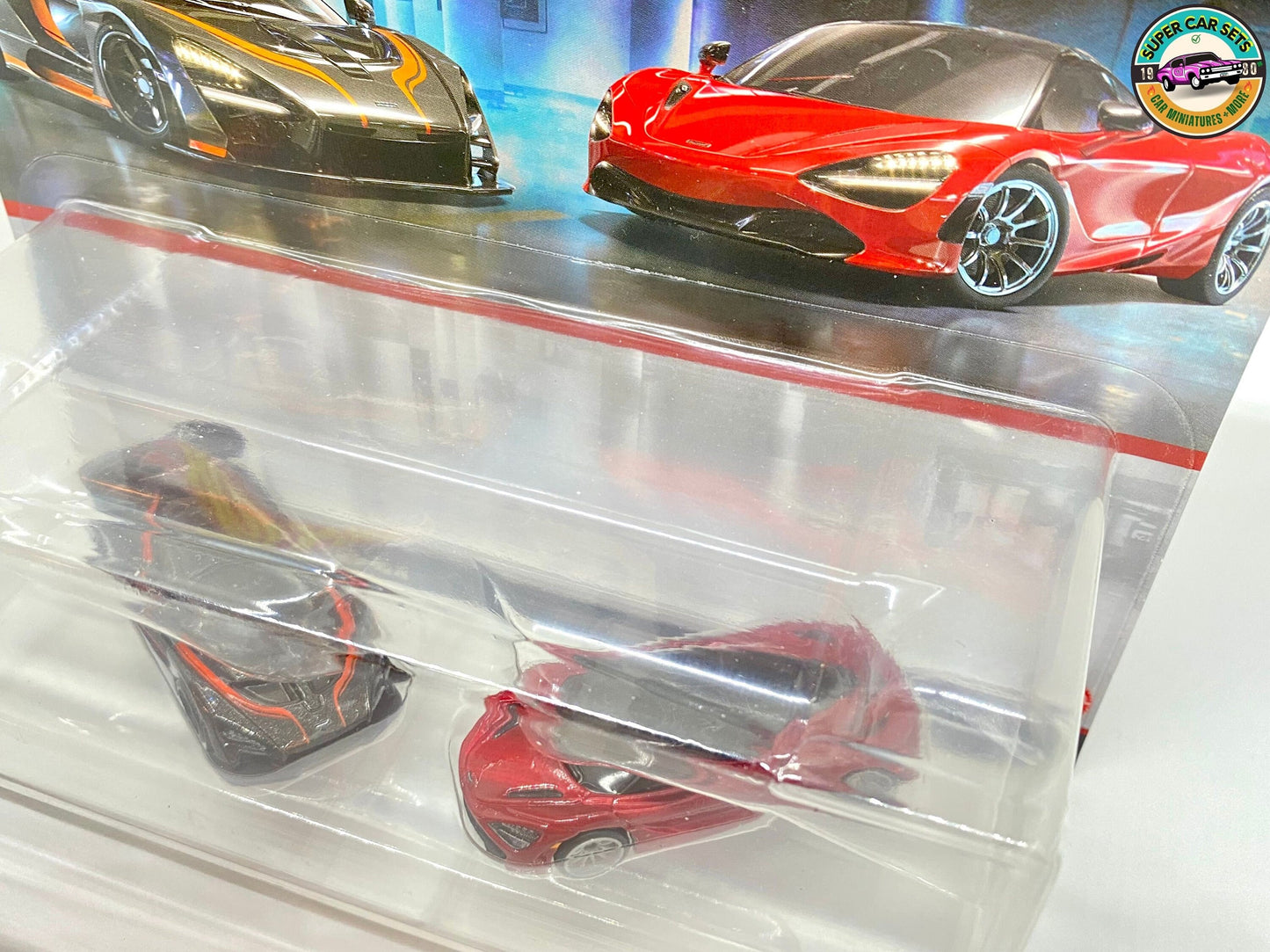 Pack de 2 voitures - McLaren Senna + McLaren 720S - Hot Wheels Premium Car Culture