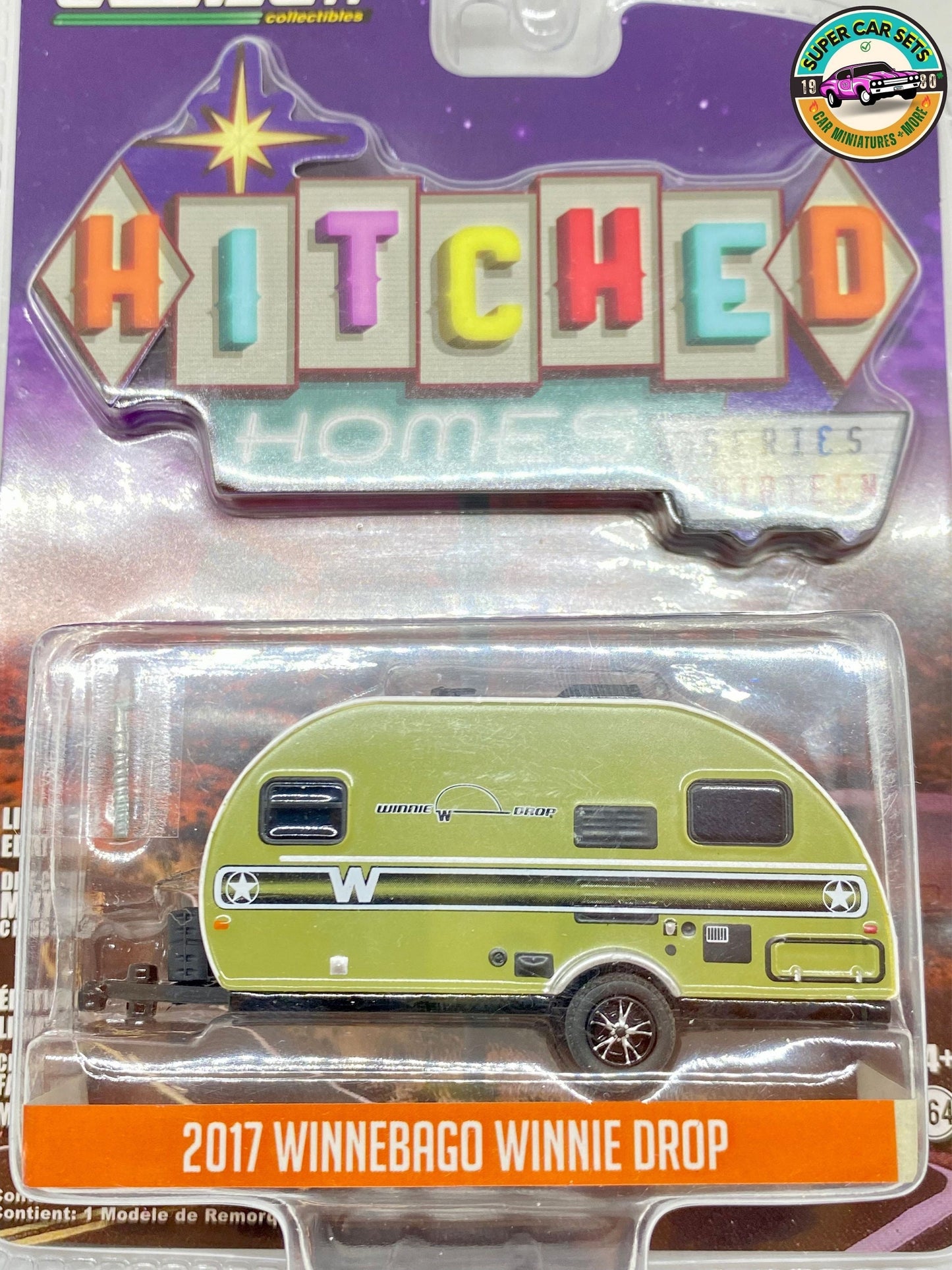 2017 Winnebago Winnie Drop – Hitched Homes Série 13 – par Greenlight Collectables