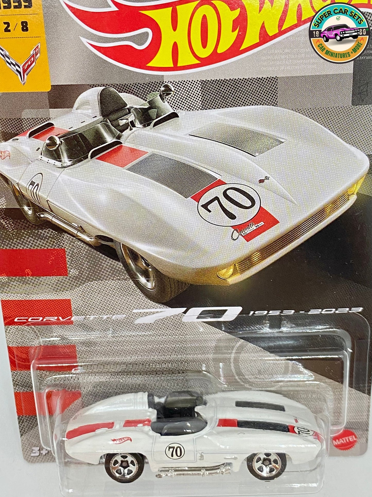 Hot Wheels Corvette Corvette Stingray zum 70-jährigen Jubiläum