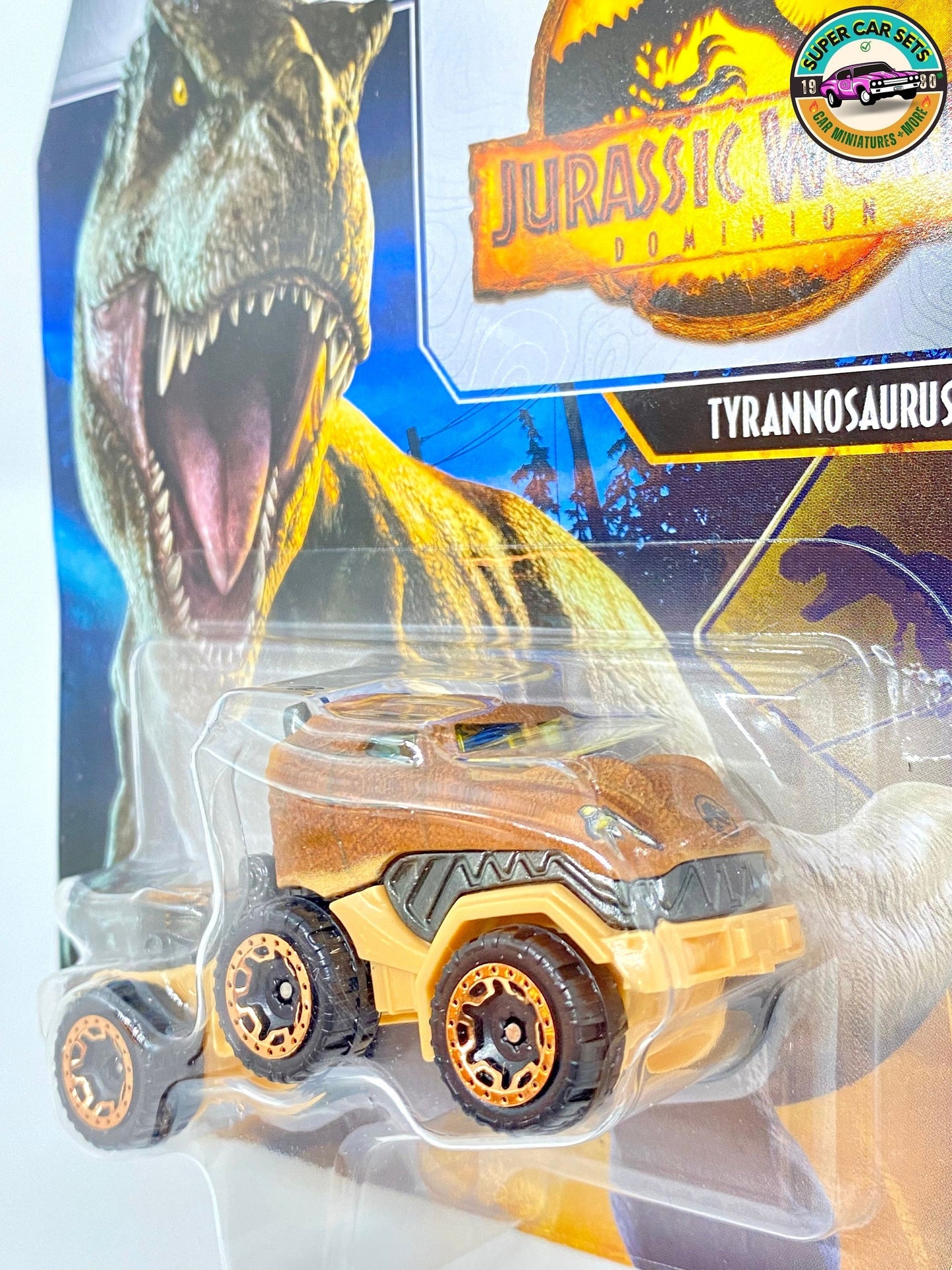 Jurassic World Tyrannosaurus Rex - Hot Wheels Personnages Voitures