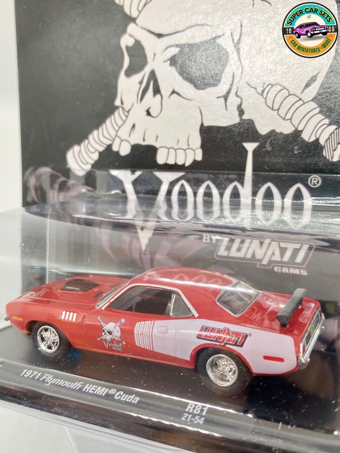 Lunati Voodoo - Plymouth HEMI Cuda 1971 par M2 Machines