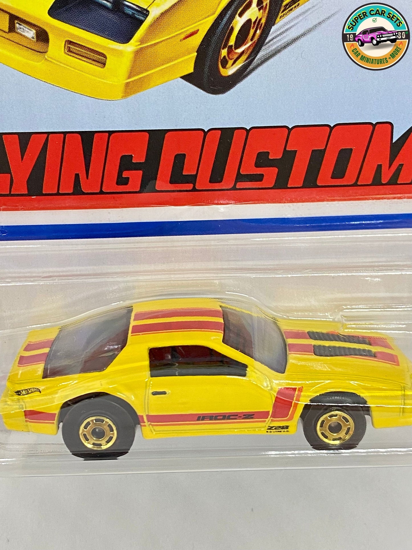 Hot Wheels Flying Customs ’85 Chevrolet Camaro IROC-Z