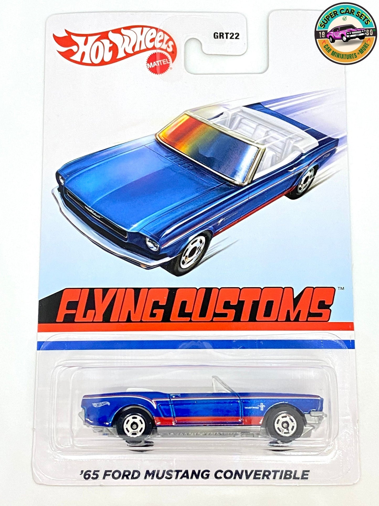 Hot Wheels Flying Customs '65 Ford Mustang décapotable