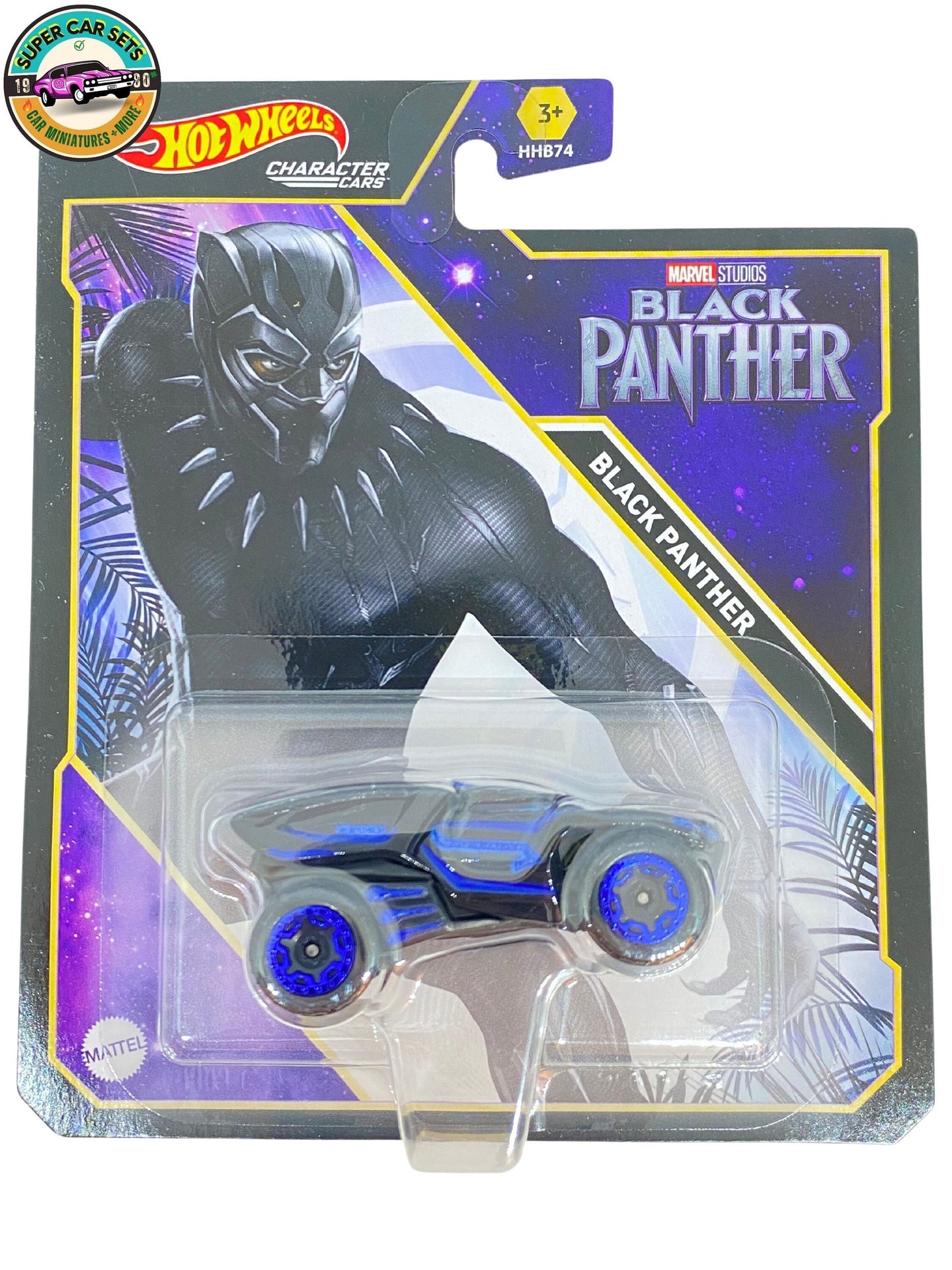 Black Panther - Marvel - Hot Wheels Character Cars