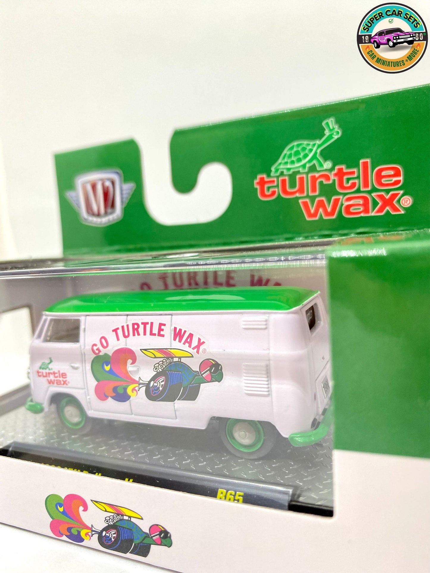 Turtle Wax - Fourgon de livraison VW 1960 fabriqué par M2 Machines