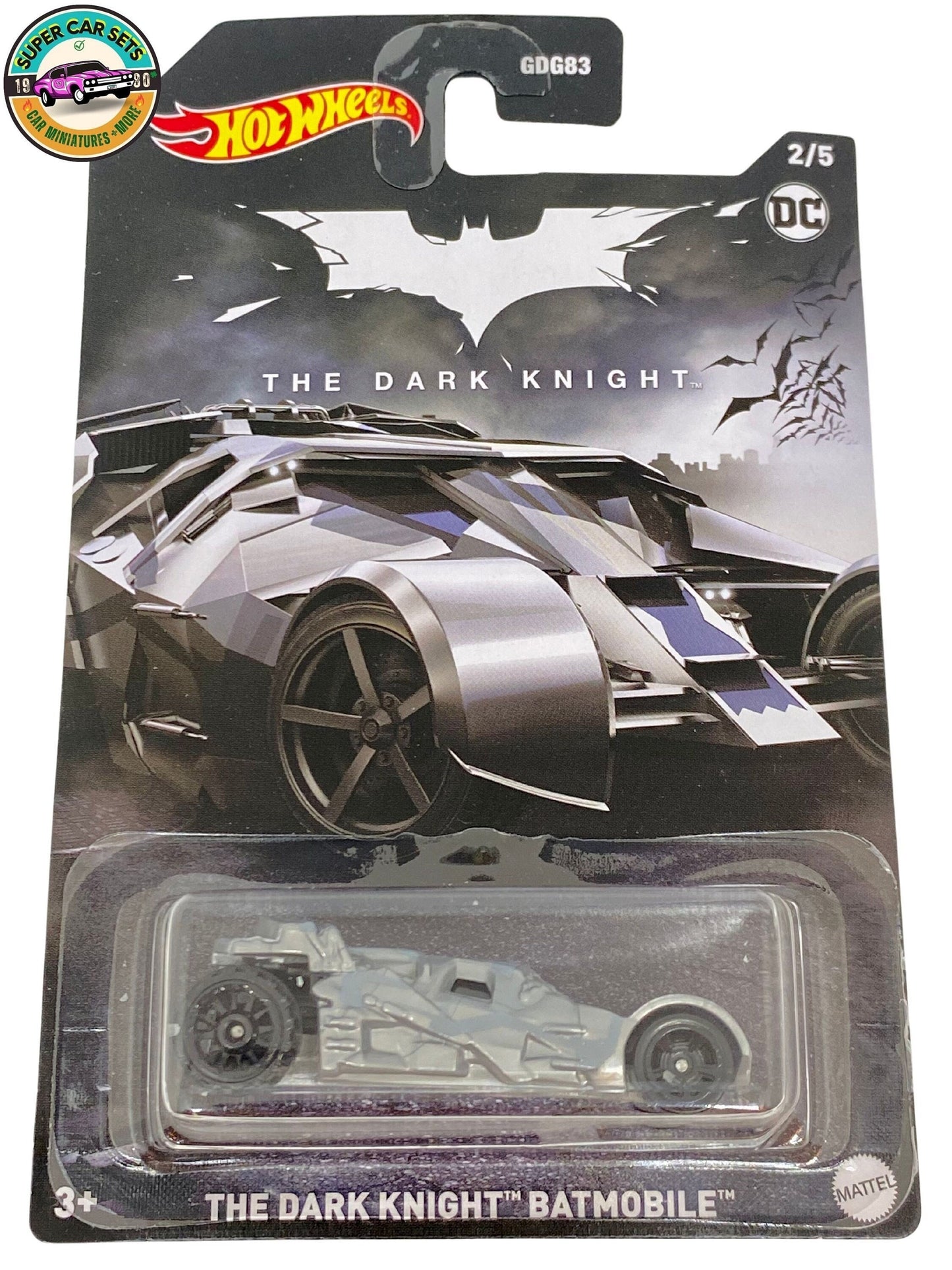 The Dark Knight Batmobile - DC Hot Wheels