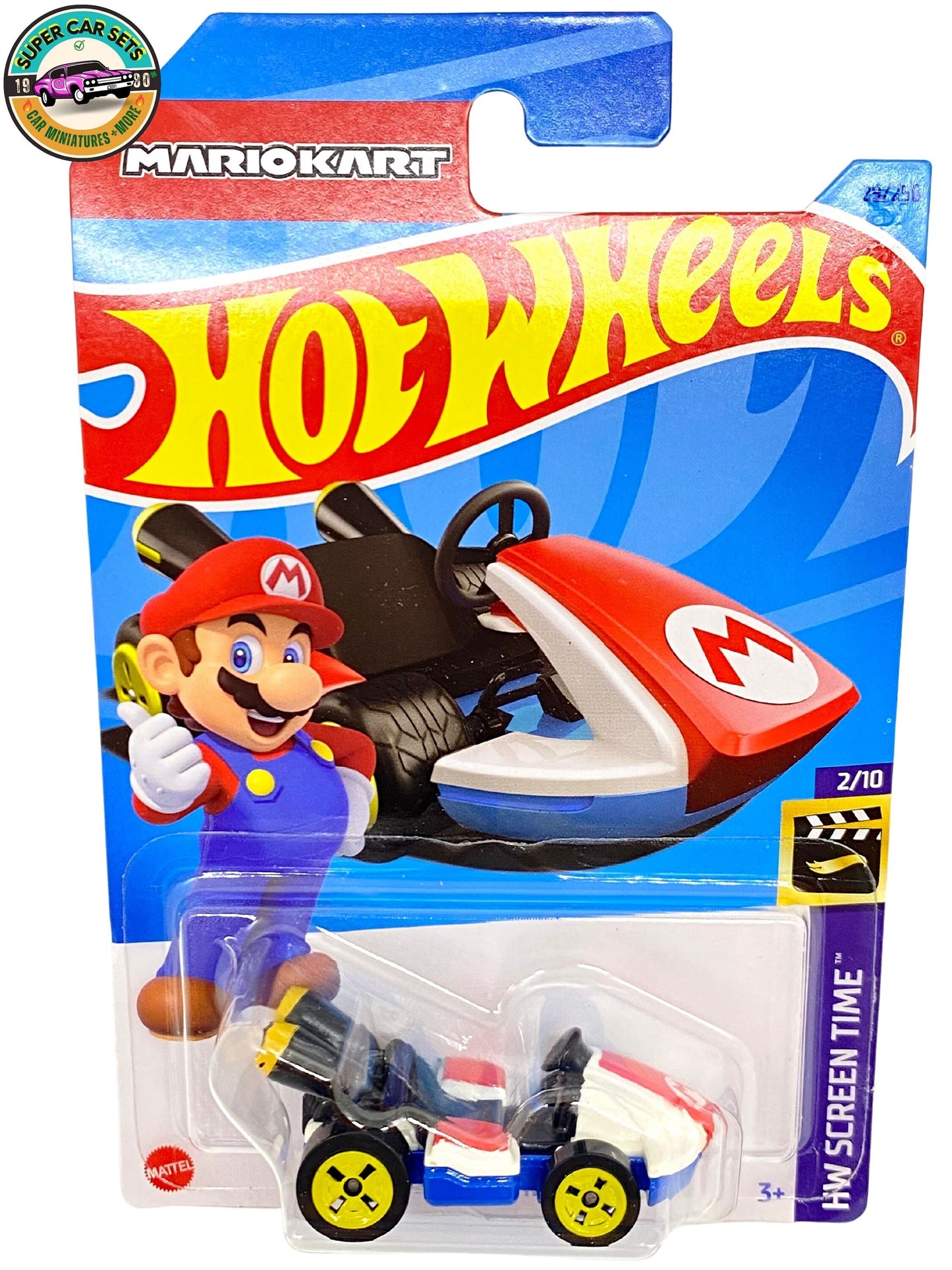 Hot Wheels Mario Standard Kart - Temps d'écran HW - 2023 (2/10)