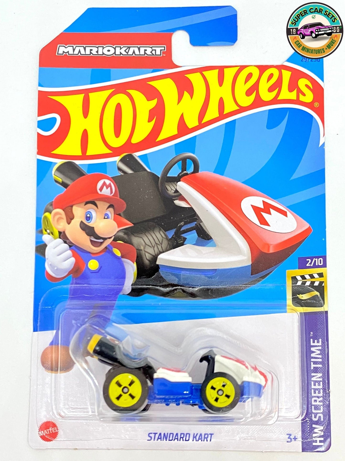 Hot Wheels Mario Standard Kart  - HW Screen Time - 2023 (2/10)