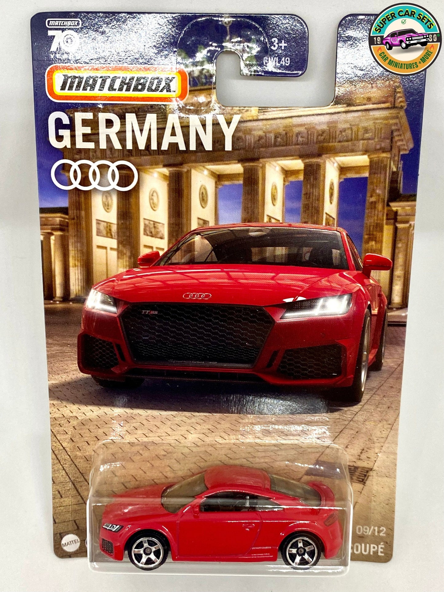 2019 Audi TT RS Coupé – Matchbox – Deutschland