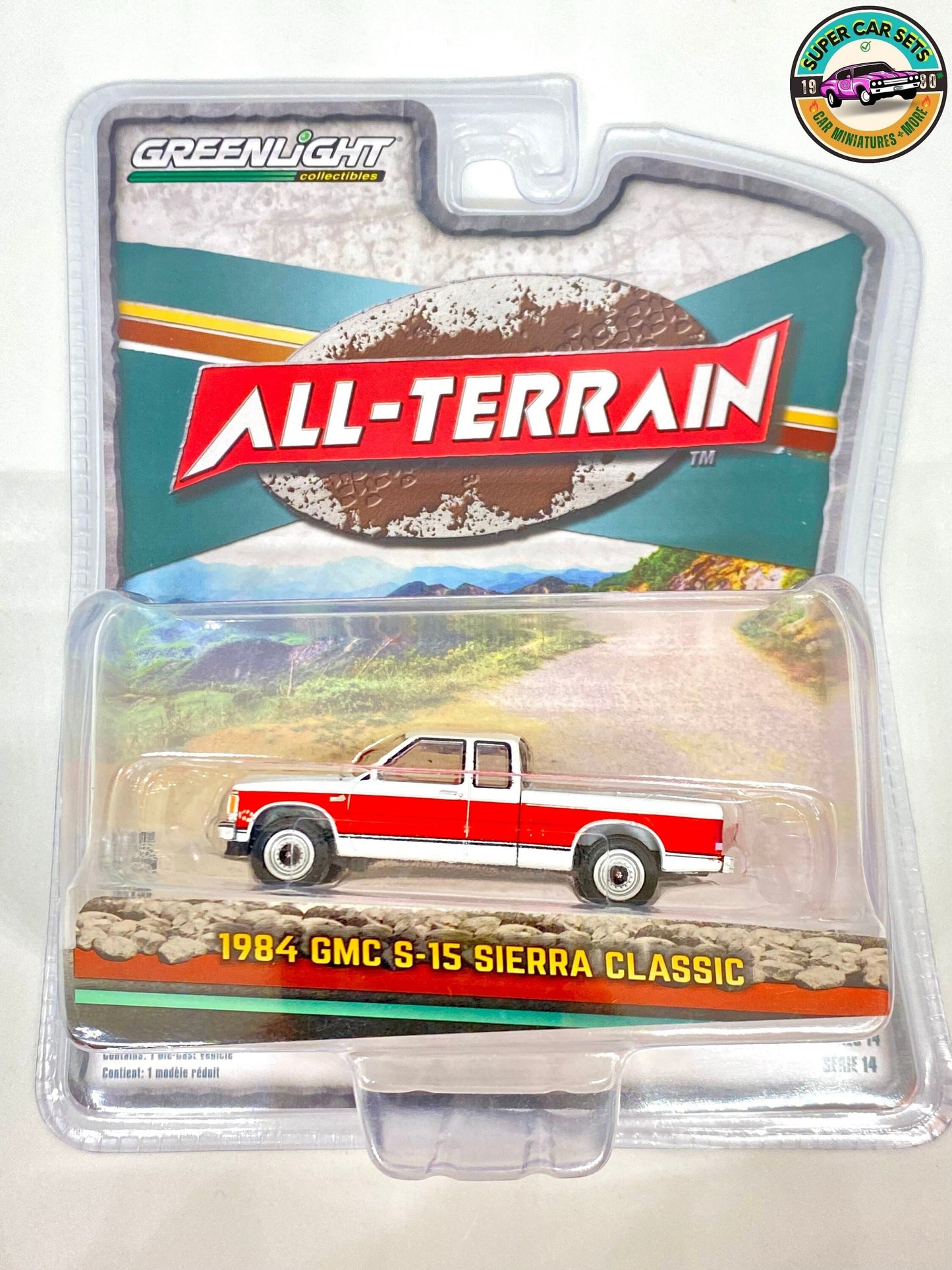 1984 GMC S-15 Sierra Classic - Série tout-terrain 14 fabriquée par Greenlight Collectibles