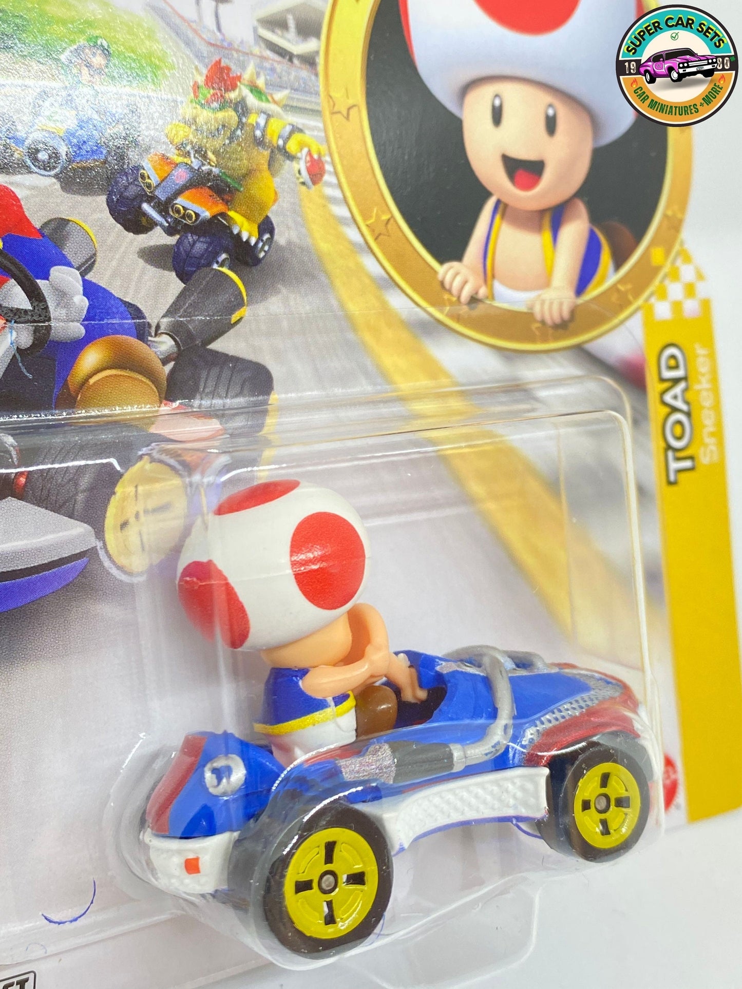 Toad - Sneeker - Mario Kart Hot Wheels