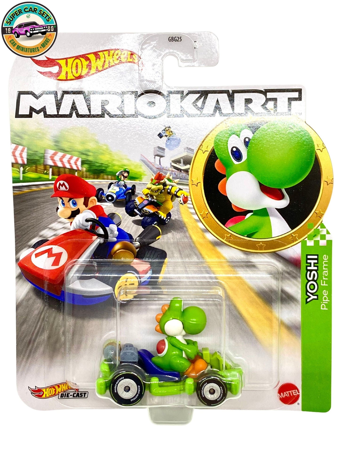 Yoshi – Rohrrahmen – Mario Kart Hot Wheels