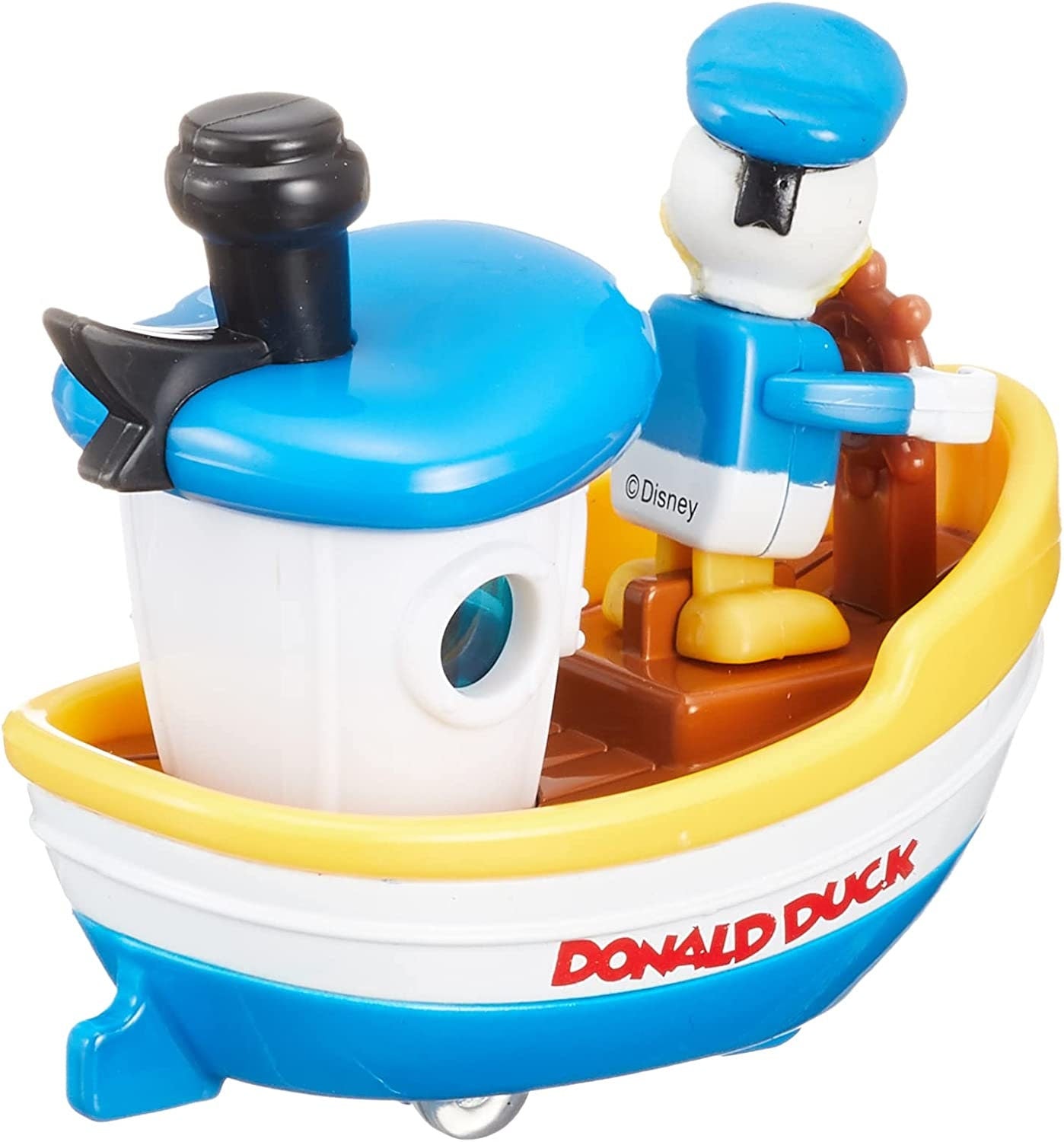 Takara Tomy Tomica Donald Duck et mini voiture bateau à vapeur