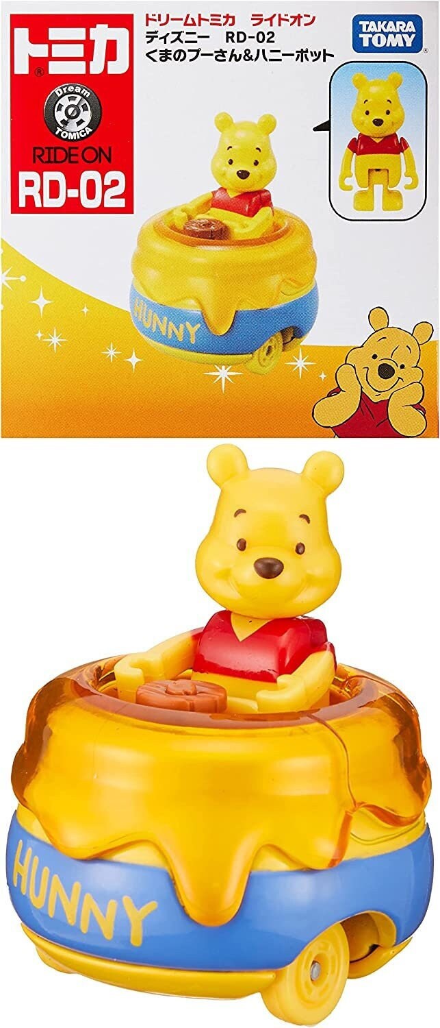 Takara Tomy Tomica Winnie-the-Pooh &amp; Honeypot Mini-Auto