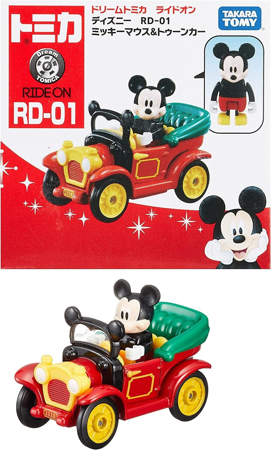 Takara Tomy Tomica Disney Mickey Mouse &amp; Toon Car Miniauto