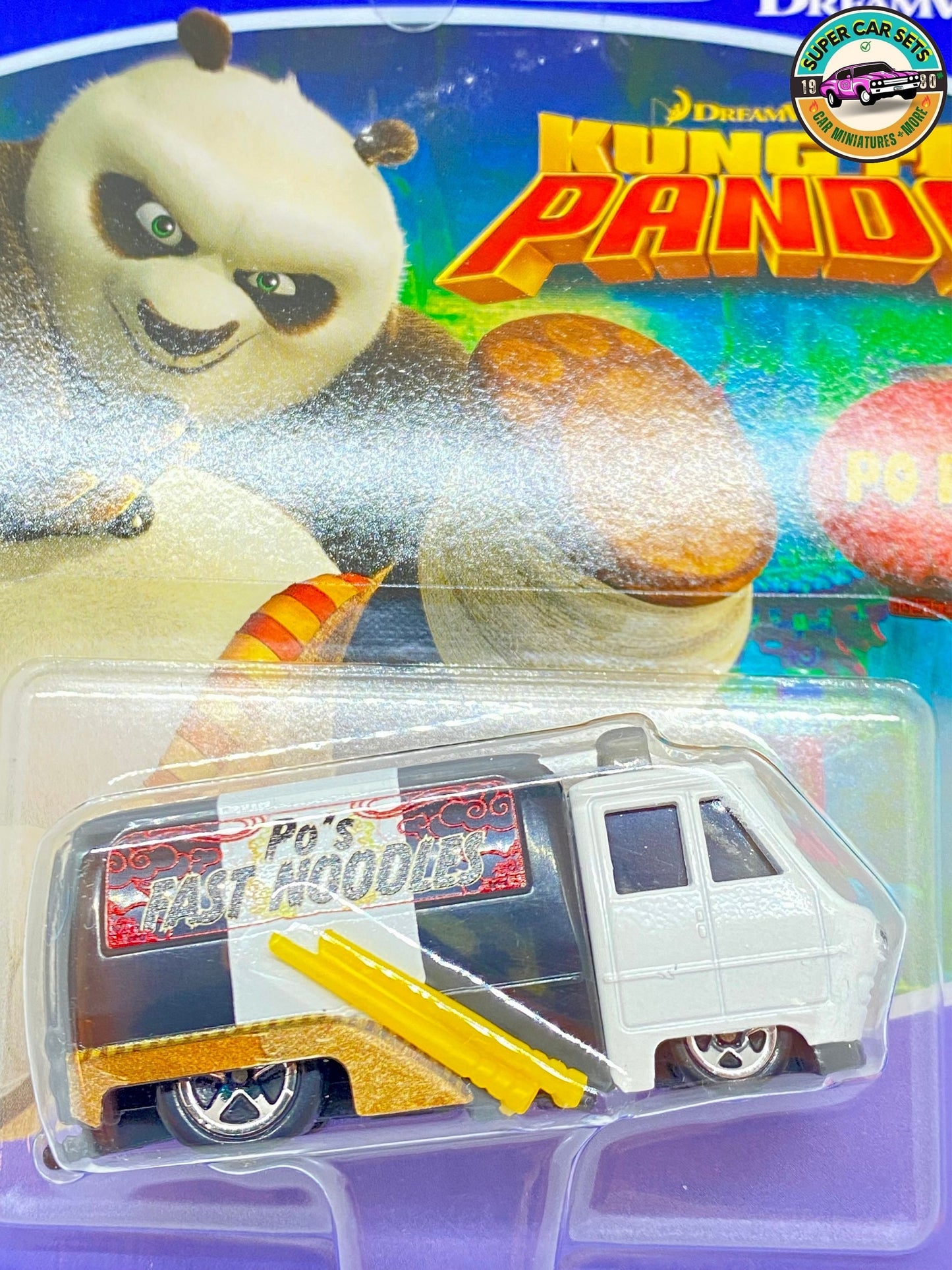 Kung Fu Panda Po Ping - DreamWorks - Voitures de personnages Hot Wheels