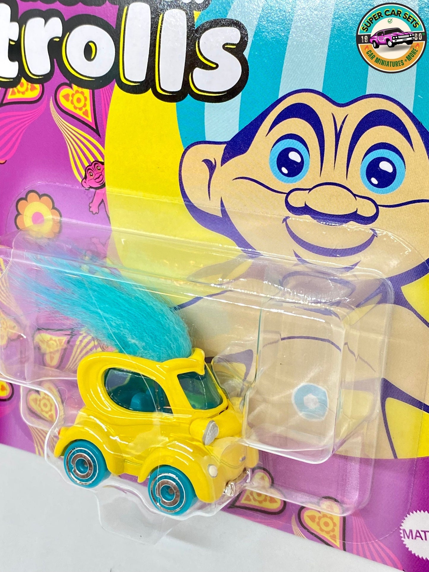 Bonne chance les Trolls - DreamWorks - Voitures de personnages Hot Wheels