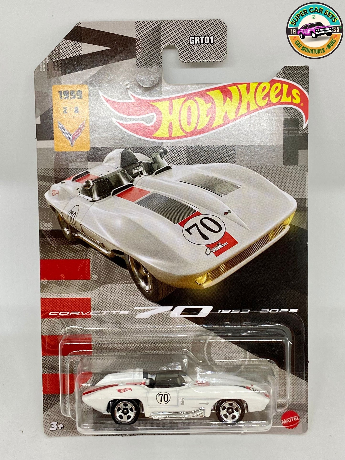 Hot Wheels Corvette 70e anniversaire Corvette Stingray