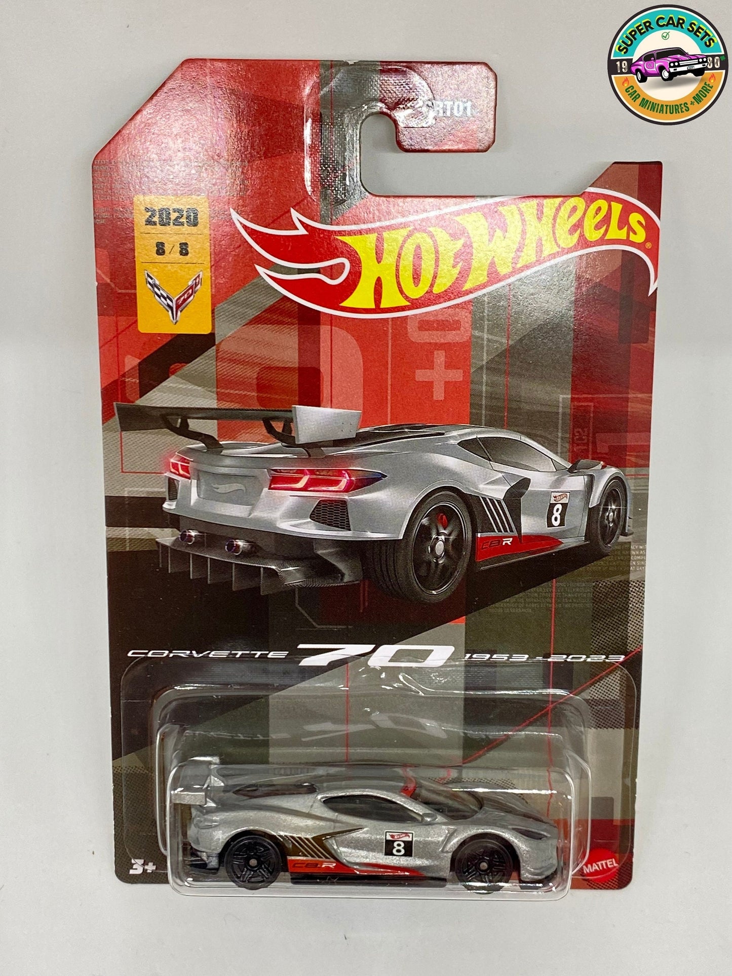 Hot Wheels Corvette 70e anniversaire Corvette C8.R