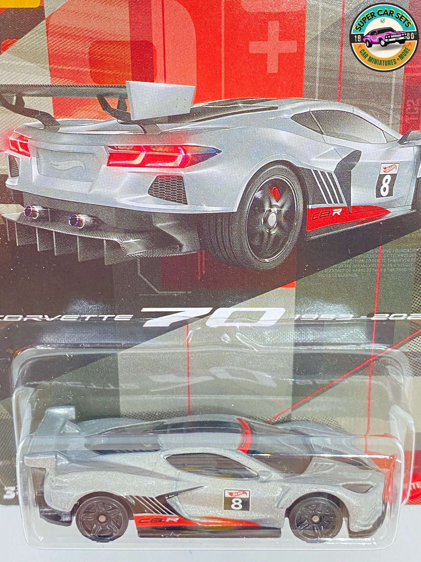 Hot Wheels Corvette 70. Jubiläum Corvette C8.R