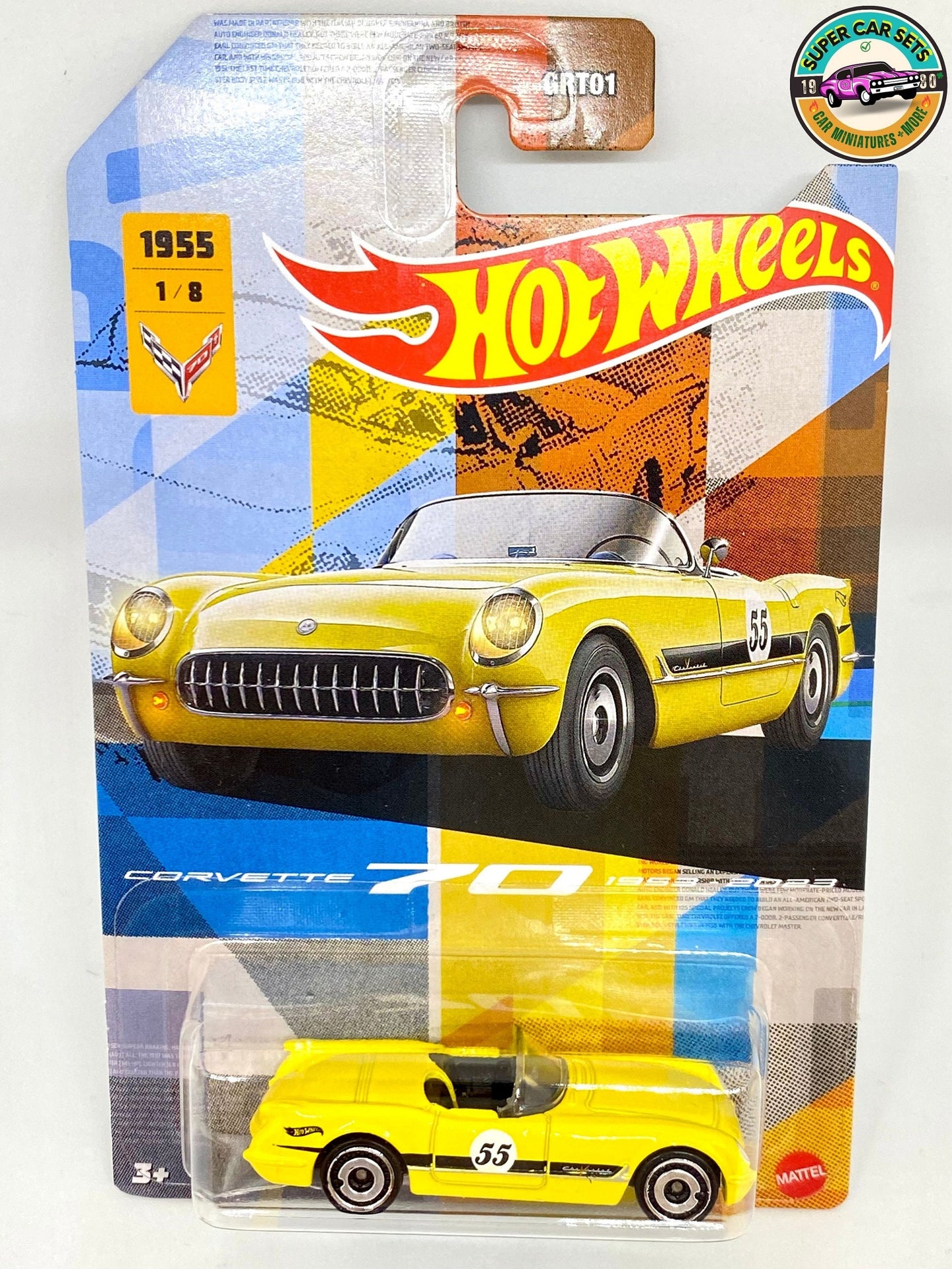 Hot Wheels Corvette 70. Jubiläum '55 Corvette