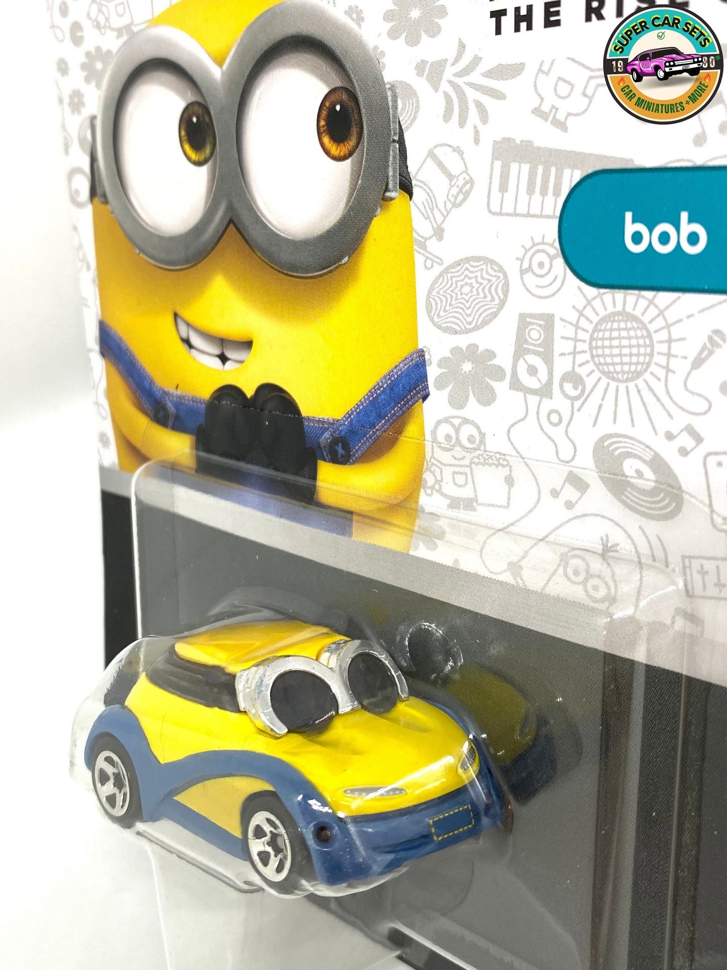 Alle 5 Autos Minions The Rise of Gru Hot Wheels – Komplettset