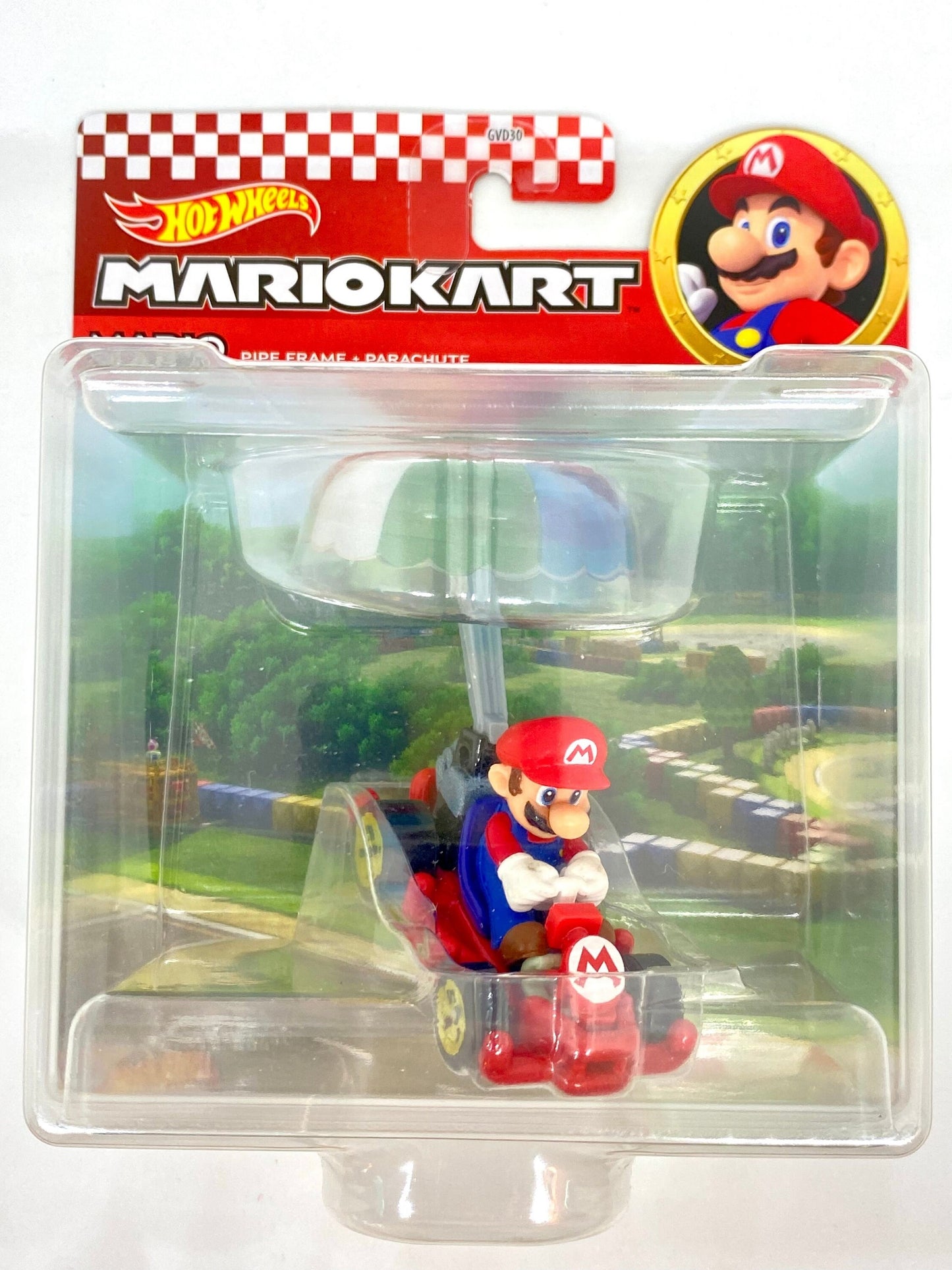 Mario – Rohrrahmen + Fallschirm – Mario Kart Hot Wheels