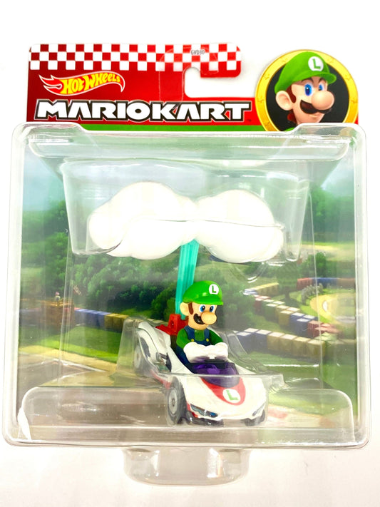 Luigi – P-Wing + Cloud Glider – Mario Kart Hot Wheels