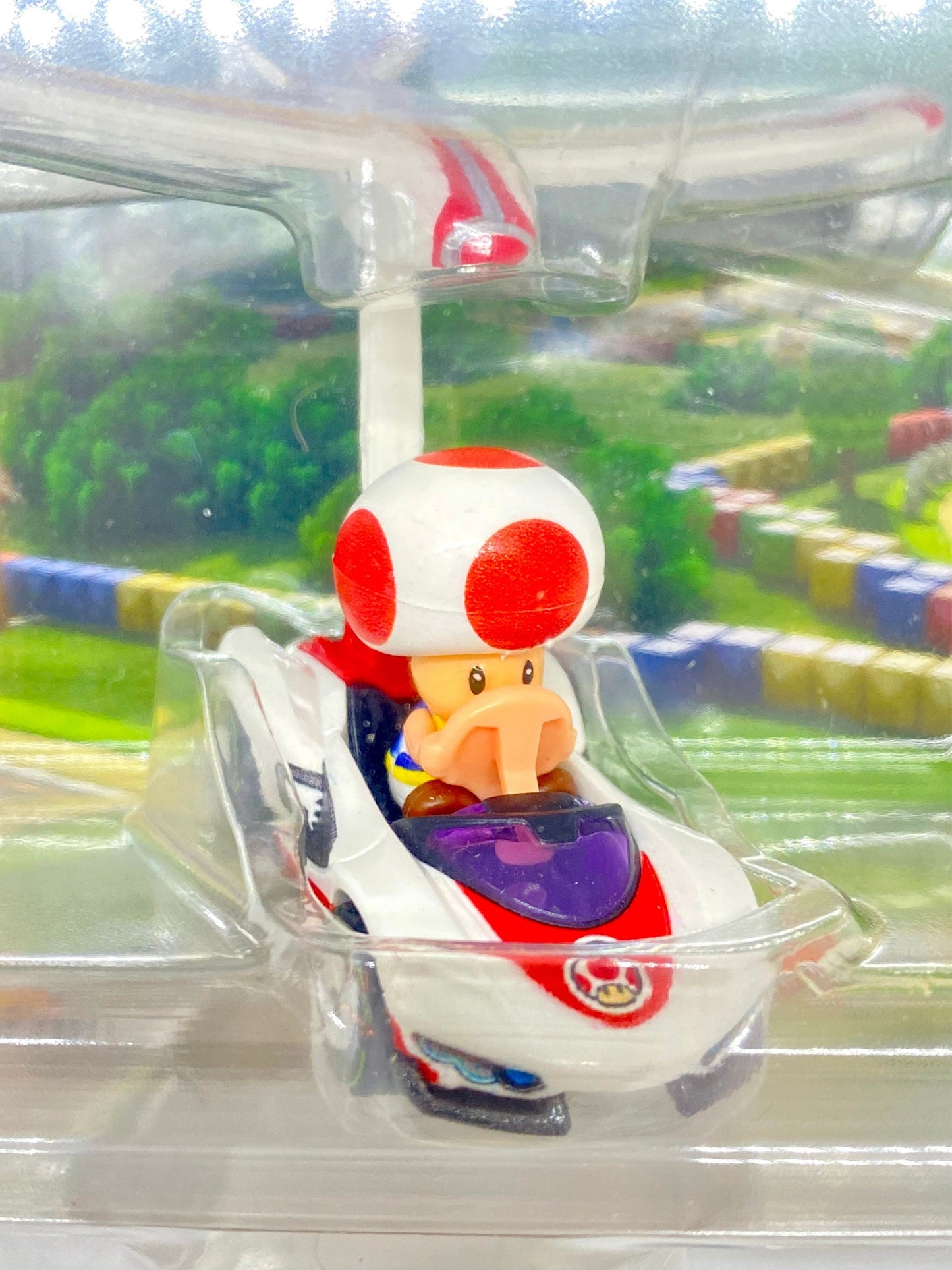 Toad - P-Wing + Plane Glider - Mario Kart Hot Wheels