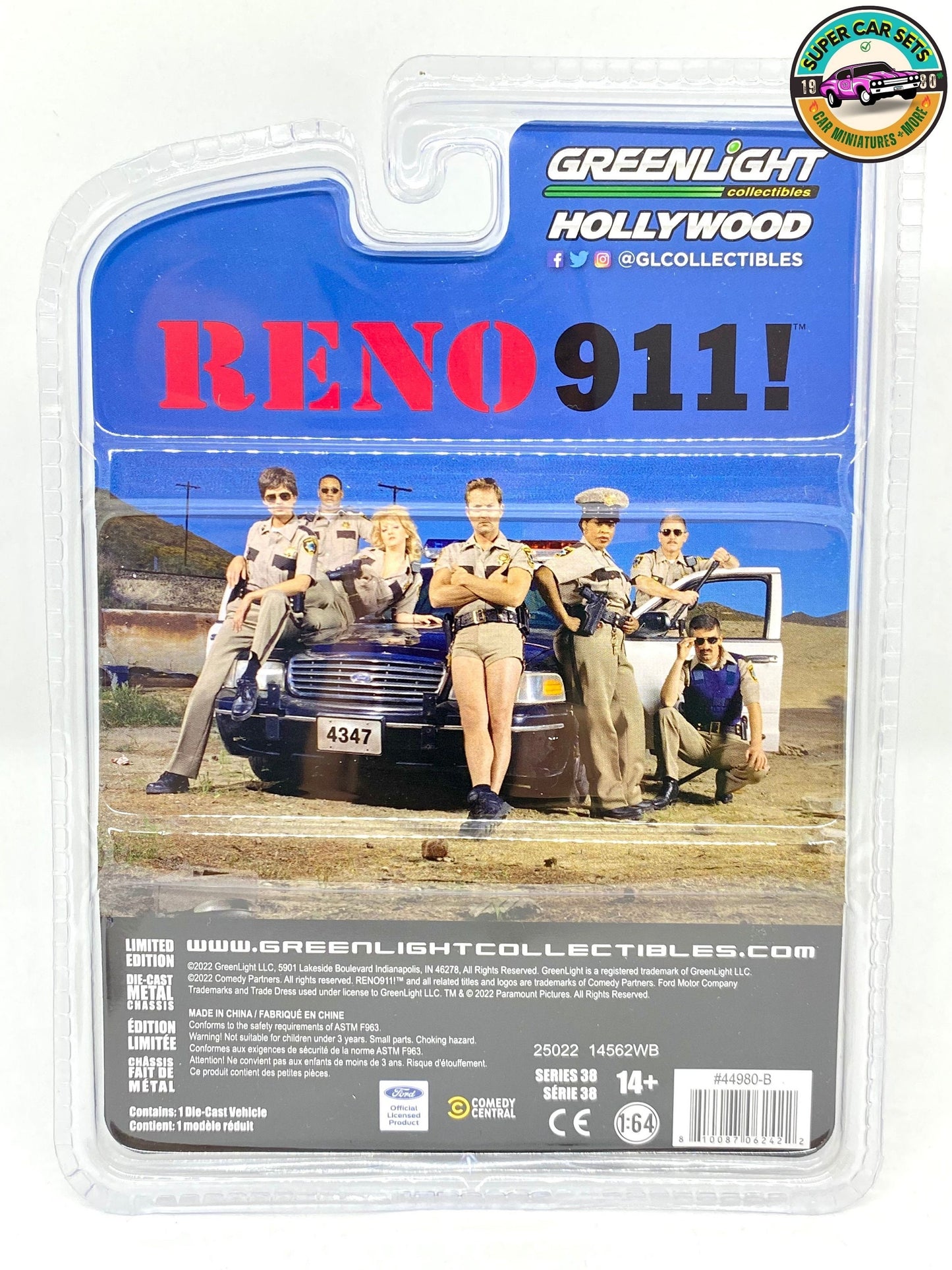 Reno 911! - 1998 Ford Crown Victoria Interceptor - Hollywood series made by Greenlight