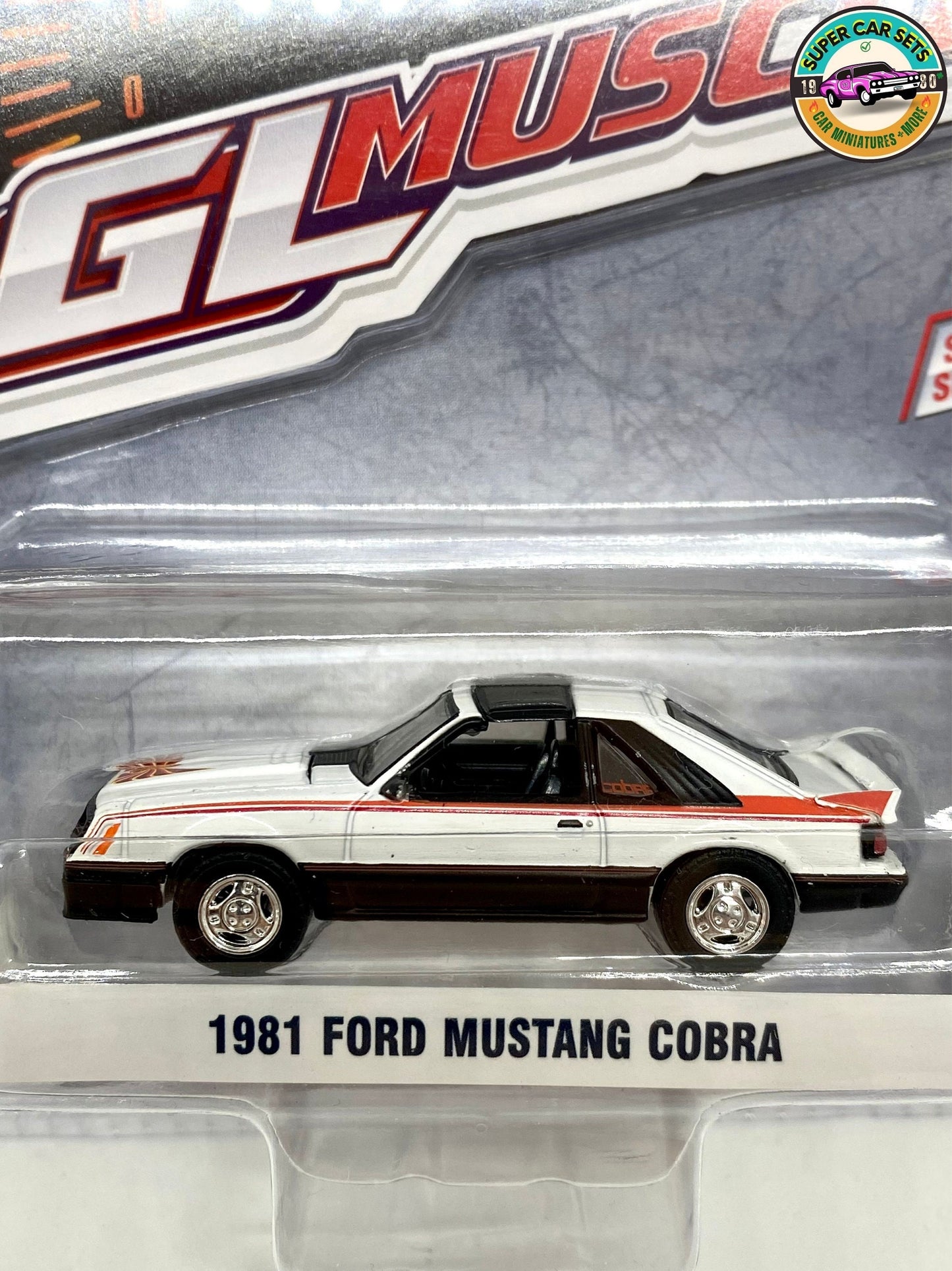 1981 Ford Mustang Cobra – GL Muscle Series 27, hergestellt von Greenlight