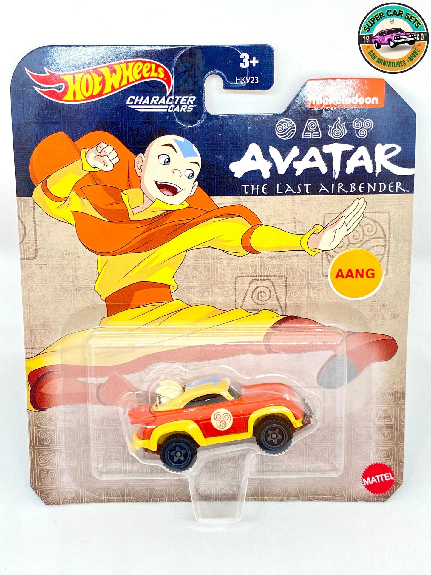 Avatar le dernier maître de l'air - AANG - Voitures de personnages Hot Wheels