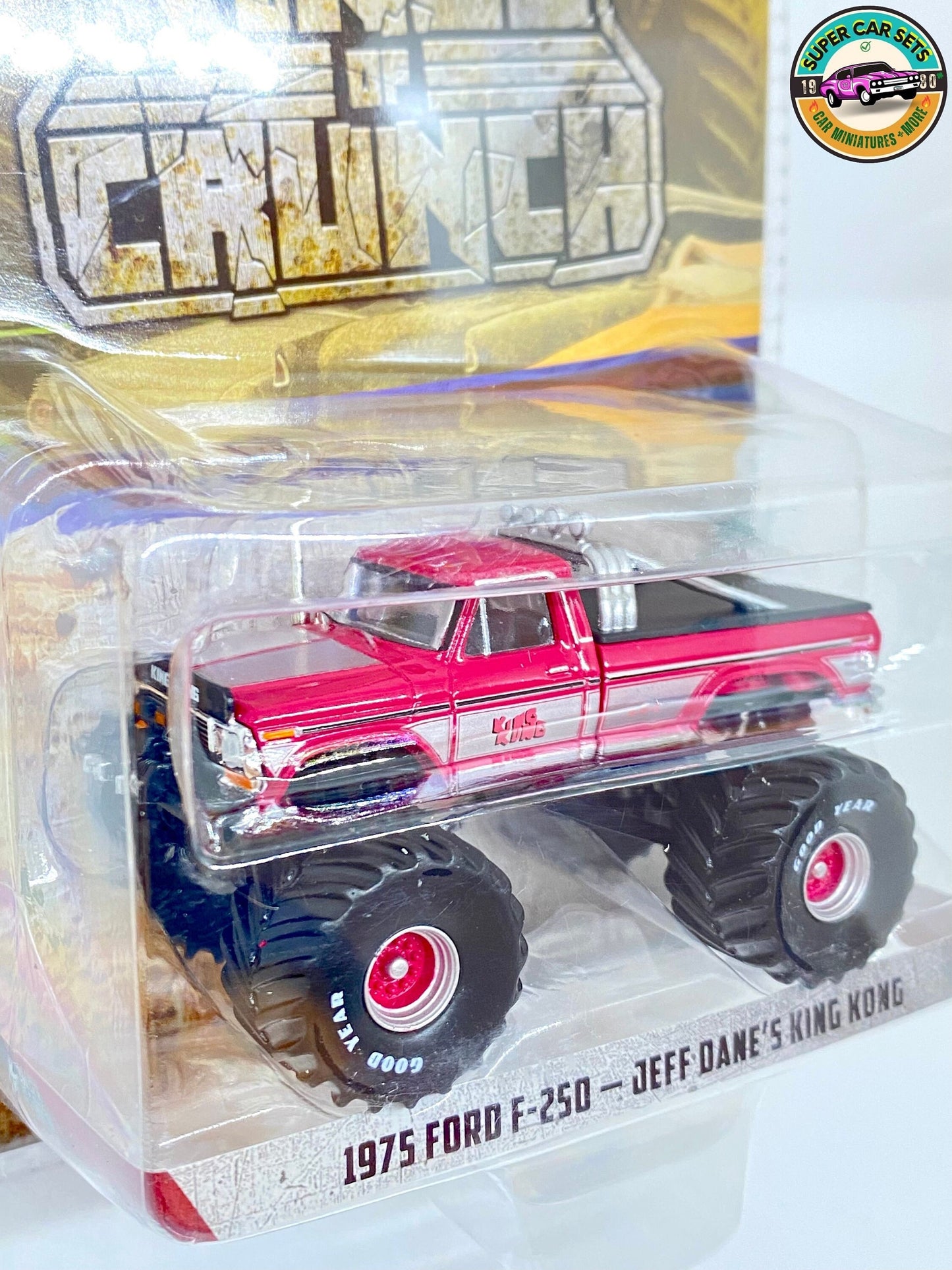 1975 Ford F-250 – Jeff Danes King Kong – Kings of Crunch, hergestellt von Greenlight Collectibles