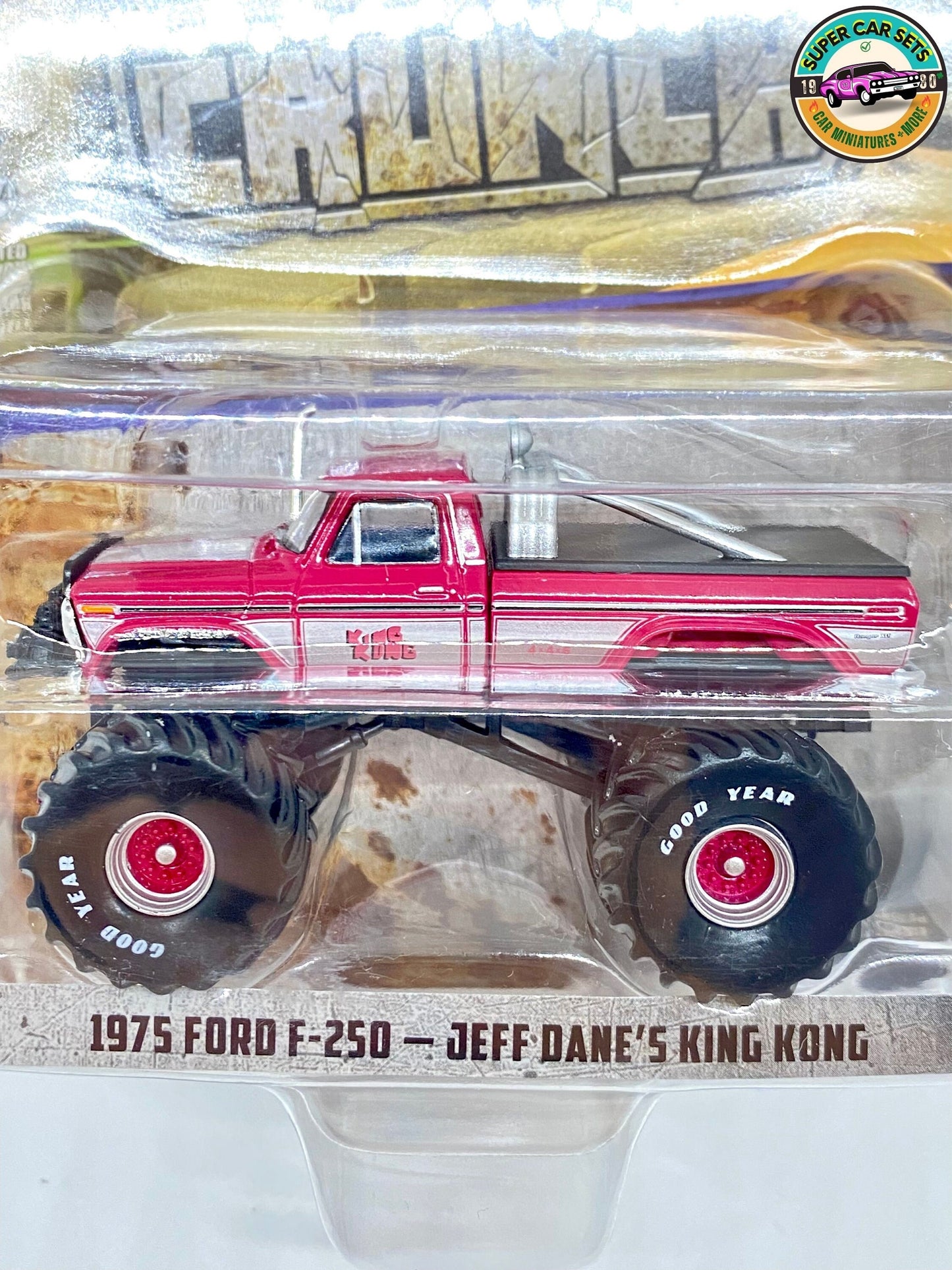 1975 Ford F-250 – Jeff Danes King Kong – Kings of Crunch, hergestellt von Greenlight Collectibles