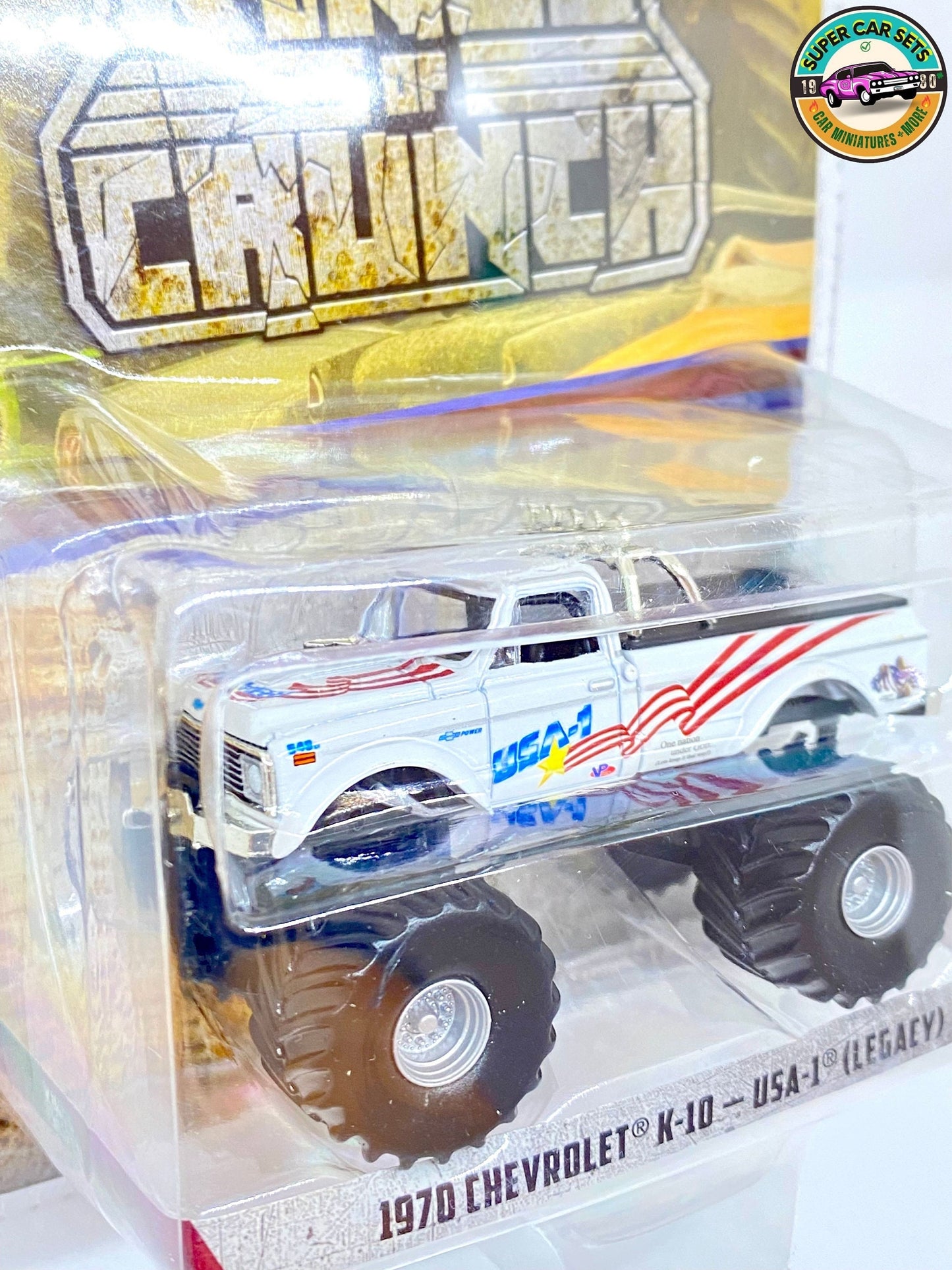 1970 Chevrolet K-10 - USA-1 (Legacy) - Kings of Crunch fabriqué par Greenlight Collectibles